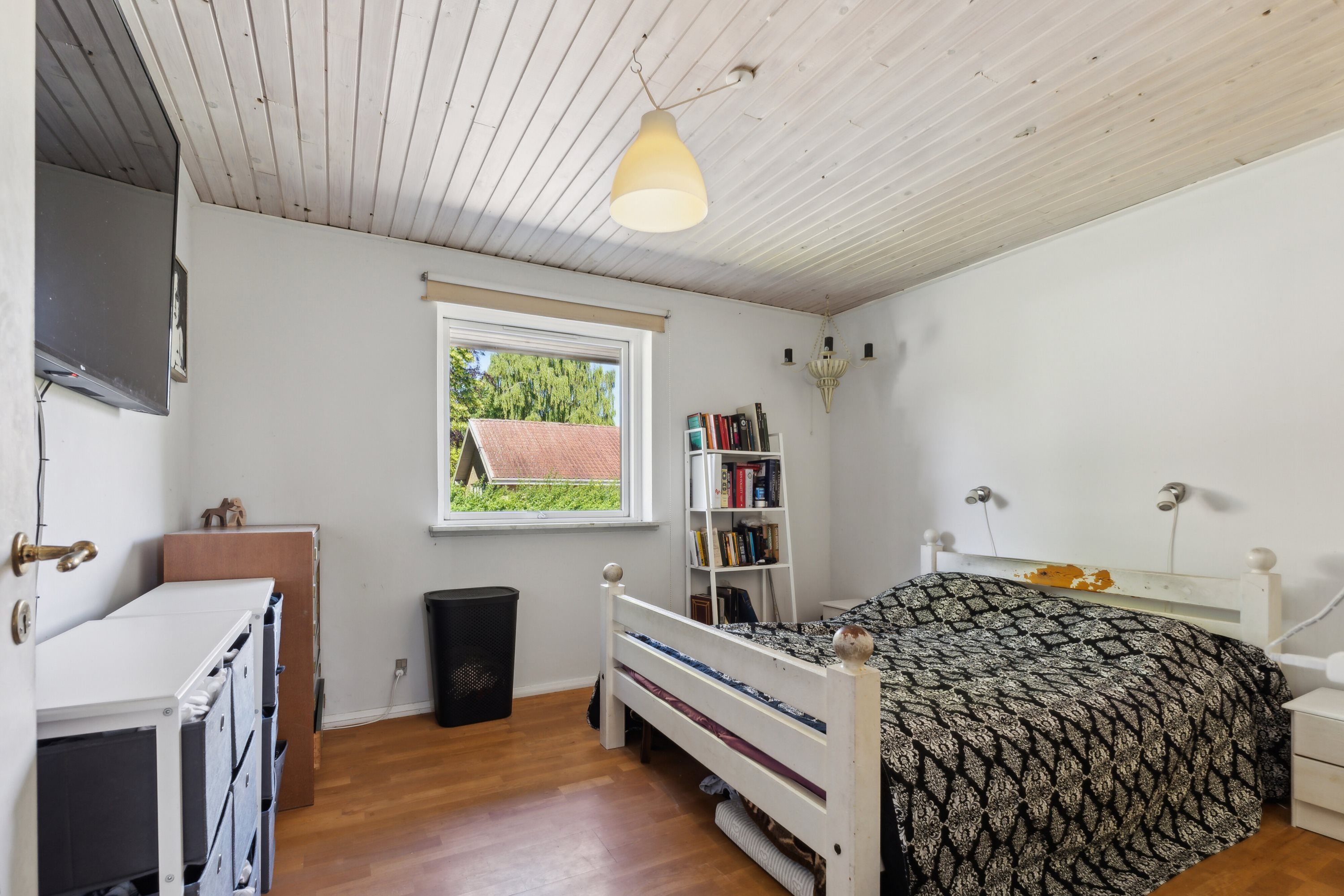 Fremhævet soveværelse billede i fuldskærmstilstand. Billede af Kirketoften 15, Søllinge, 5750 Ringe