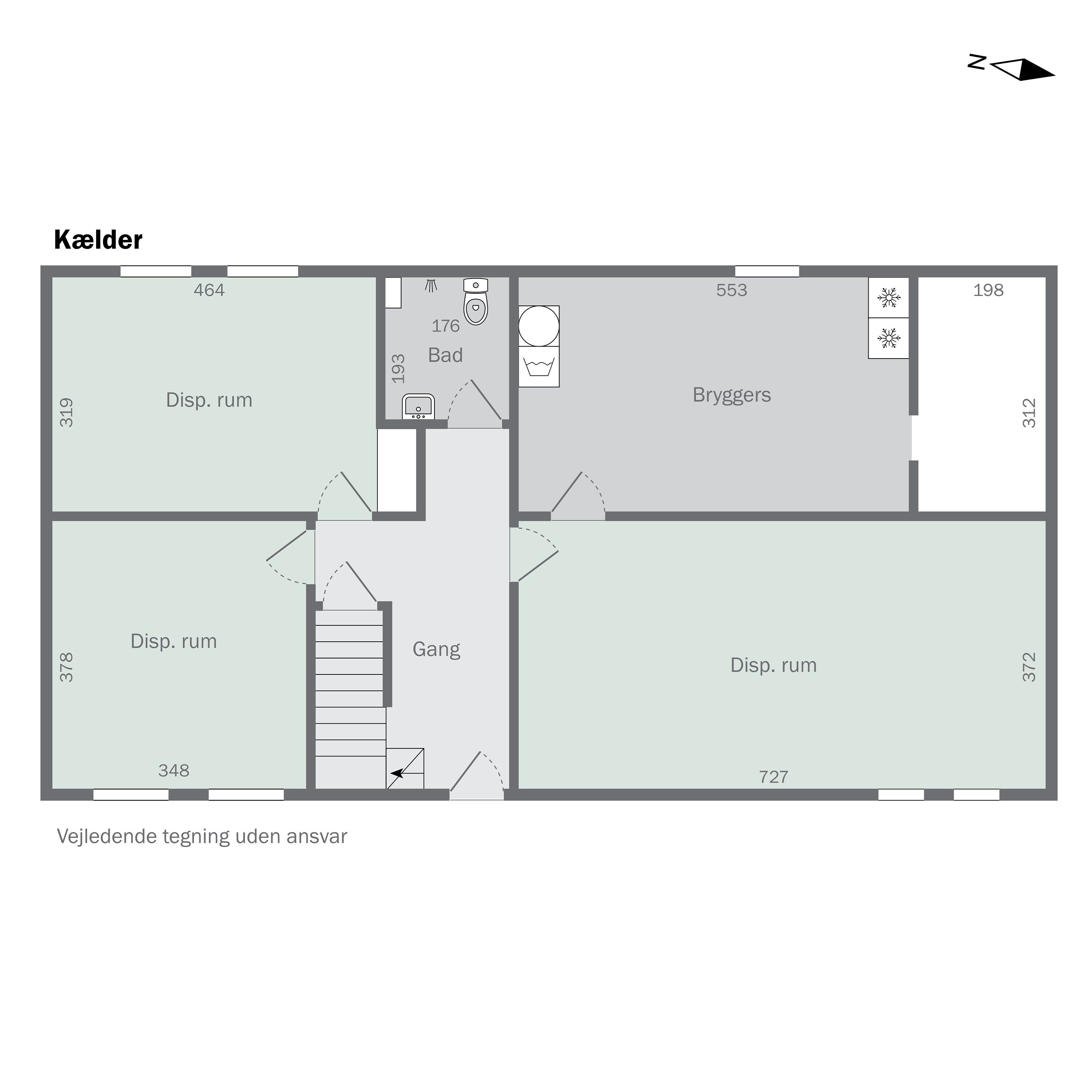 Plantegninger billede af Kirketoften 15, Søllinge, 5750 Ringe