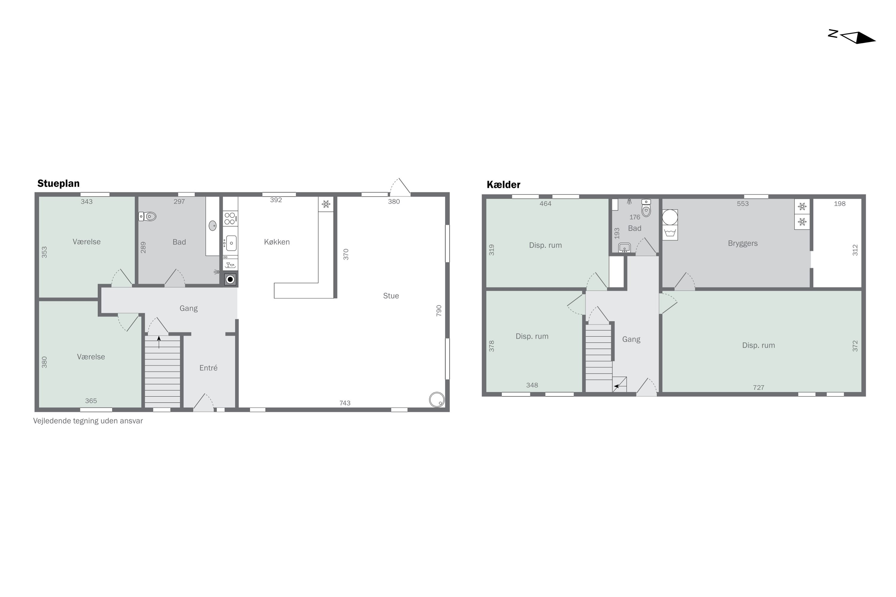 Plantegninger billede af Kirketoften 15, Søllinge, 5750 Ringe