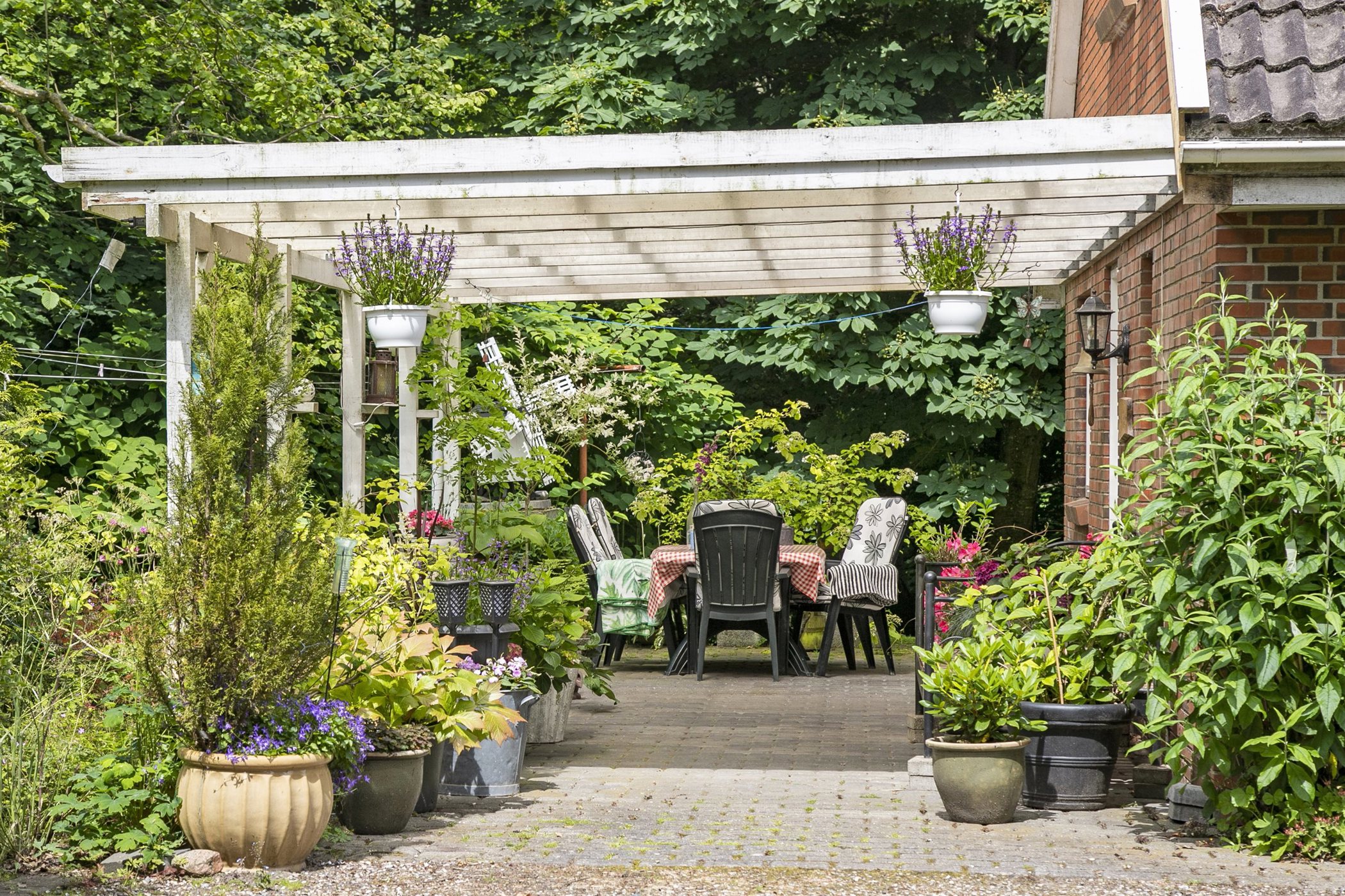 Overdækket terrasse