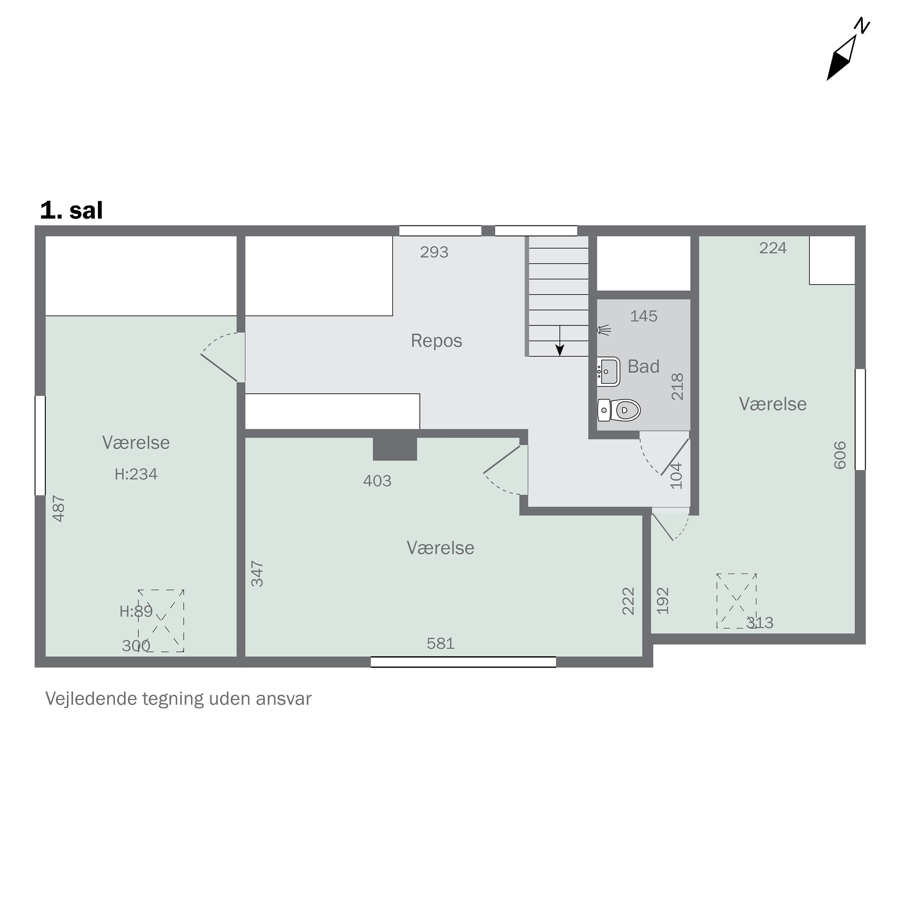 Plantegninger billede af Møllebakken 59, 4581 Rørvig