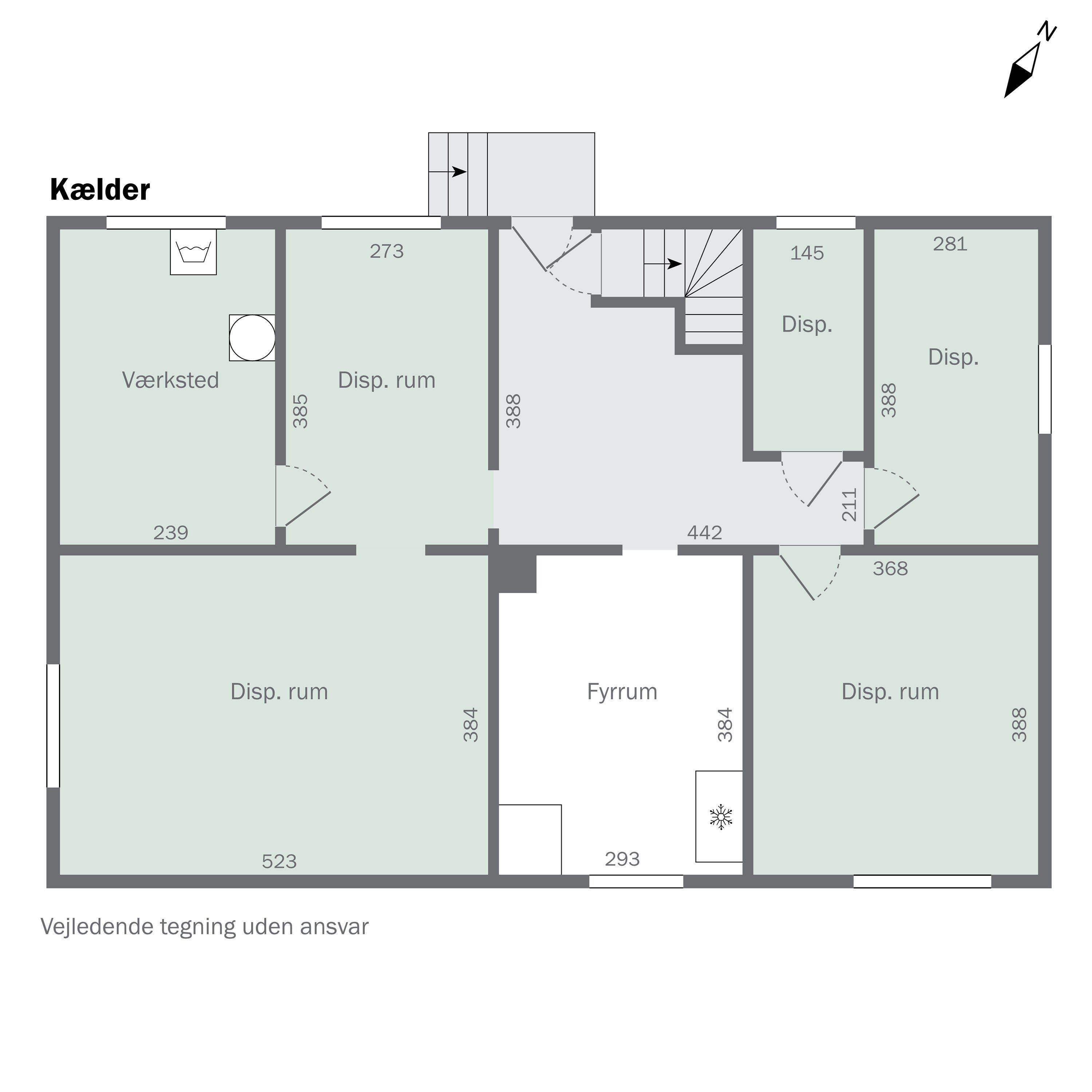 Plantegninger billede af Møllebakken 59, 4581 Rørvig