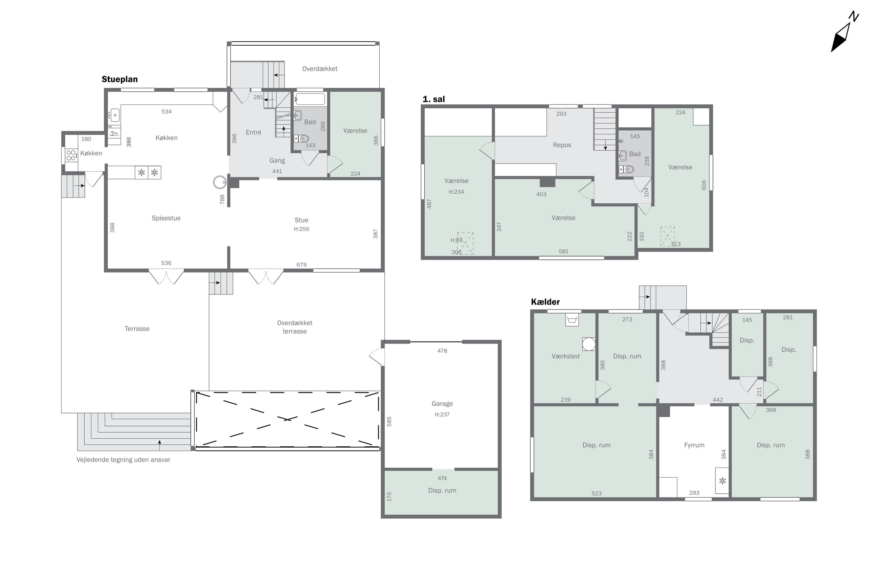Plantegninger billede af Møllebakken 59, 4581 Rørvig
