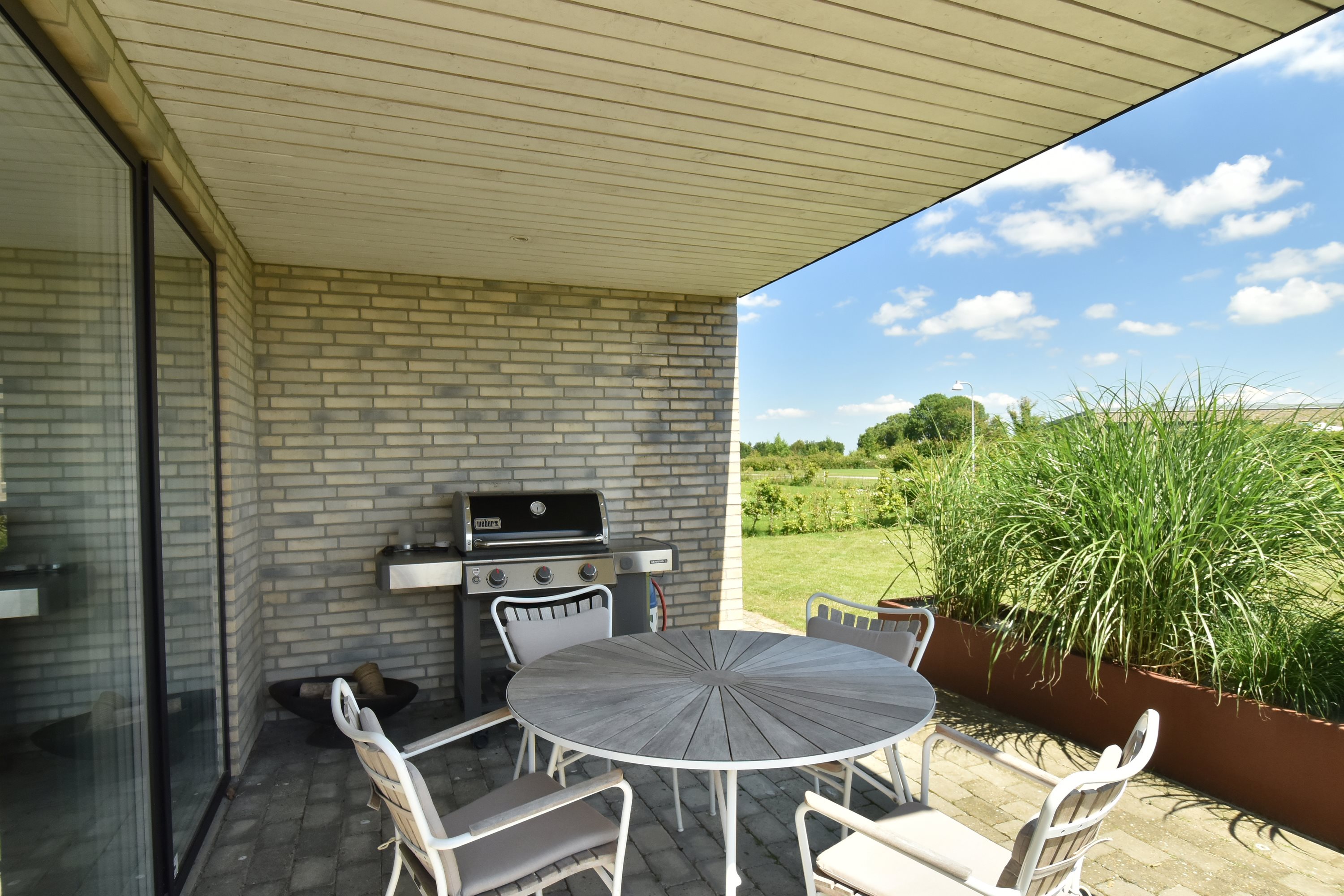 Fremhævet overdækket terrasse billede i fuldskærmstilstand. Billede af Ørskovbakken 31, Snejbjerg, 7400 Herning