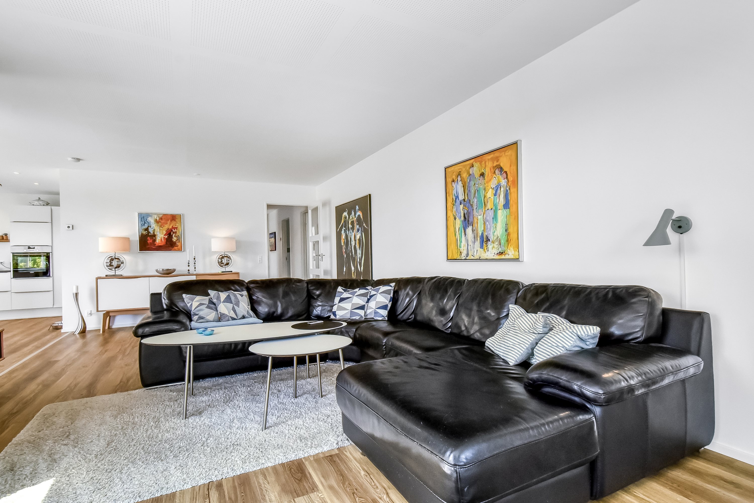 Fremhævet stue billede i fuldskærmstilstand. Billede af Ørskovbakken 31, Snejbjerg, 7400 Herning