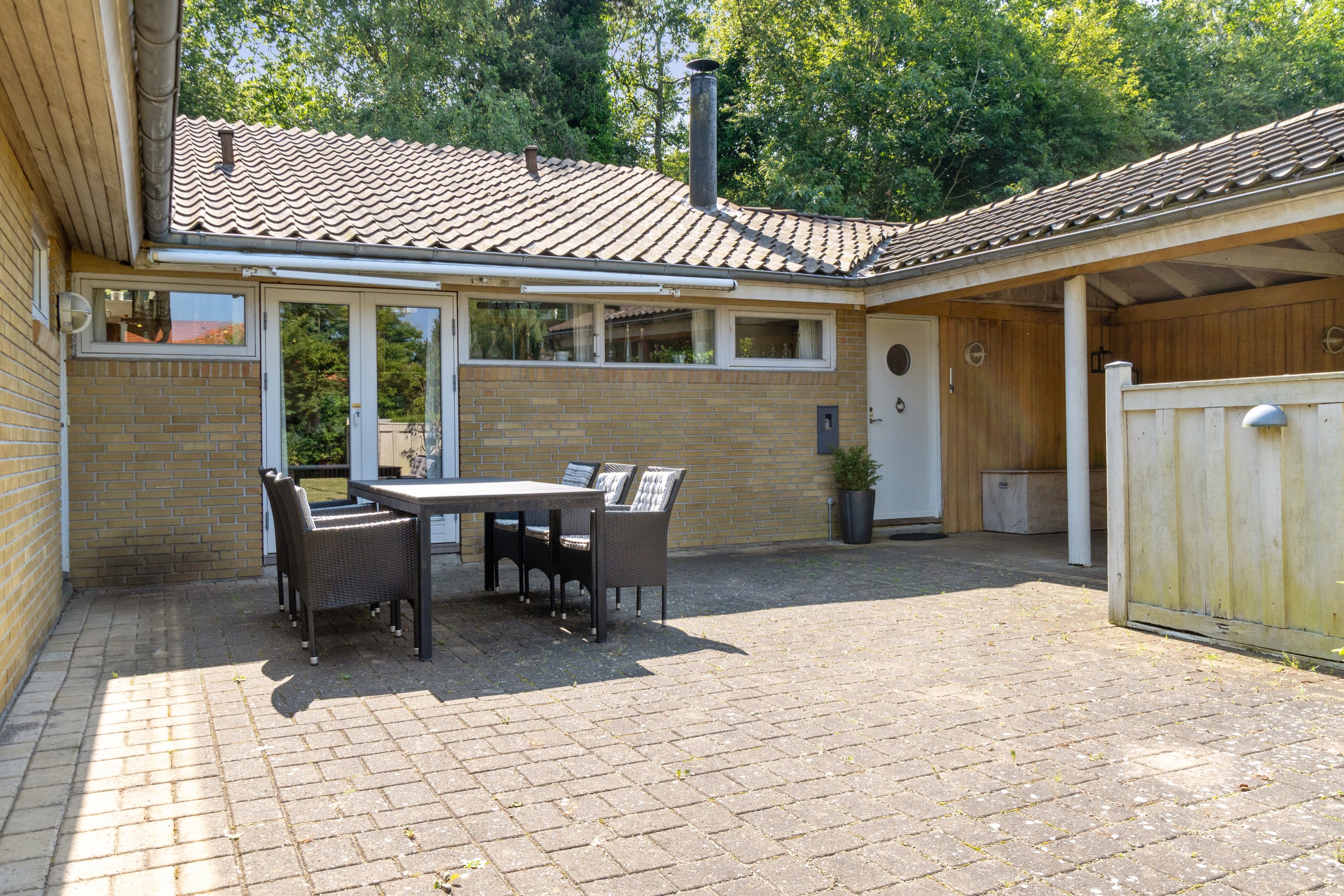 Fremhævet terrasse billede i fuldskærmstilstand. Billede af Teglparken 11, 4200 Slagelse