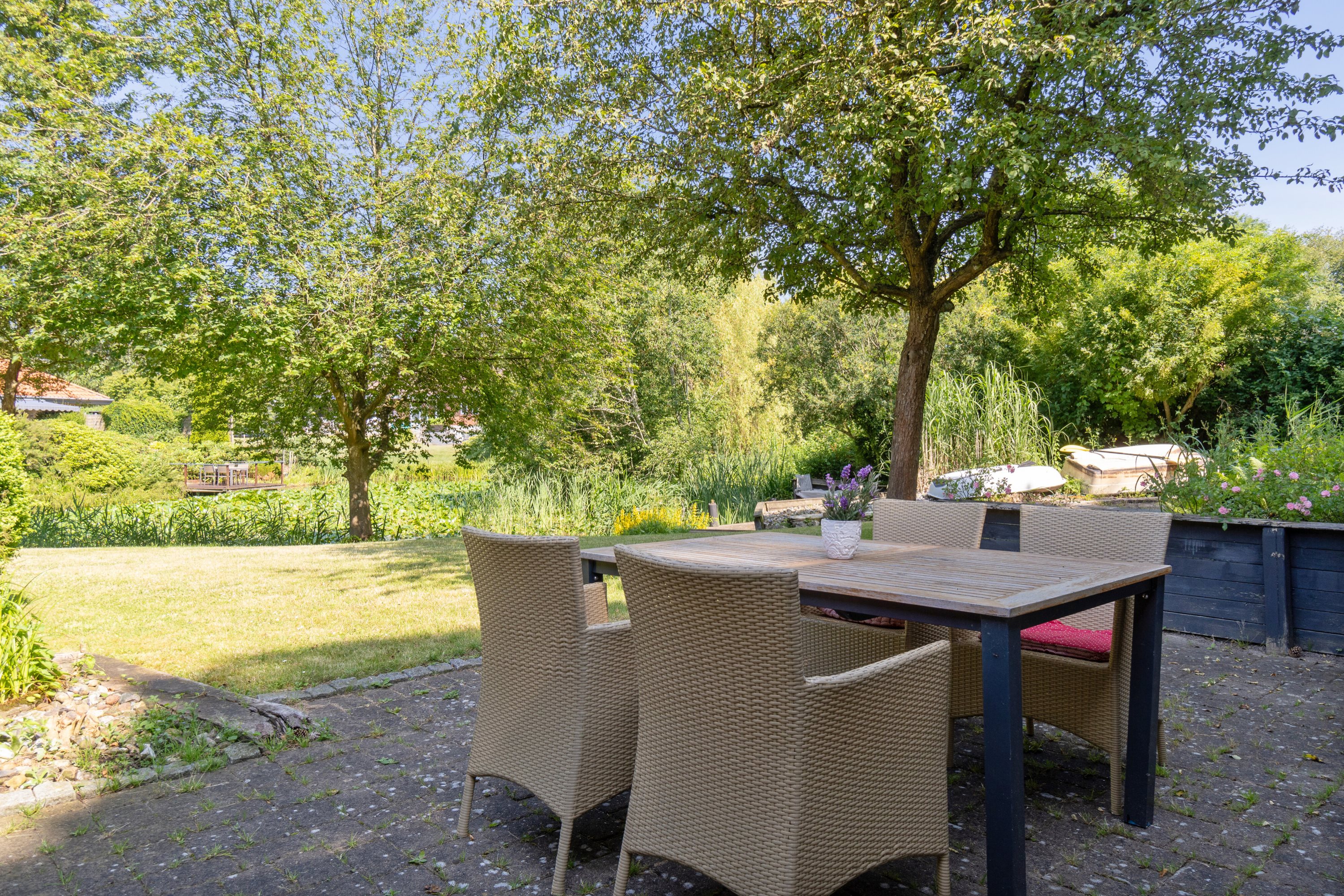 Fremhævet terrasse billede i fuldskærmstilstand. Billede af Teglparken 11, 4200 Slagelse