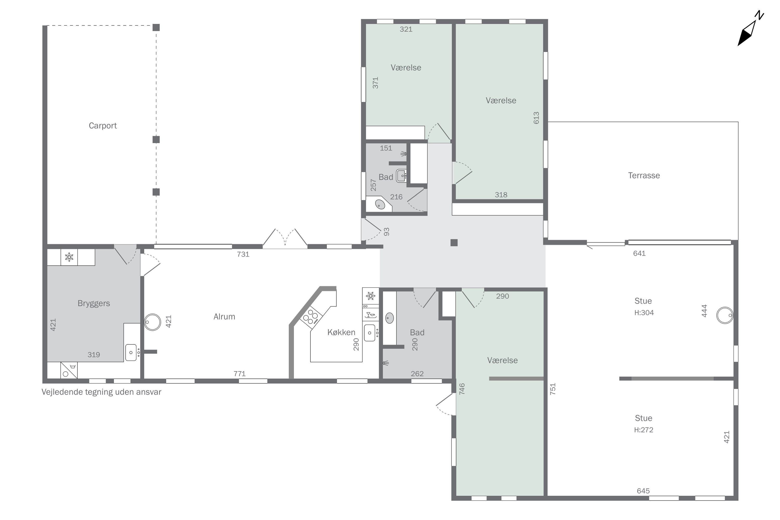 Plantegninger billede af Teglparken 11, 4200 Slagelse