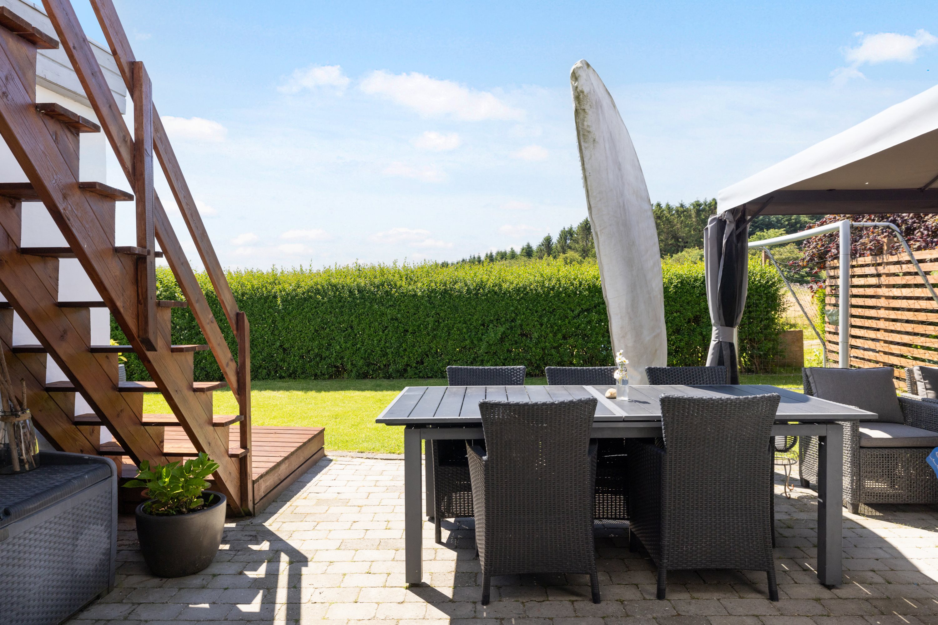 Fremhævet  billede i fuldskærmstilstand. Billede af Geding Byvej 11, Geding, 8381 Tilst