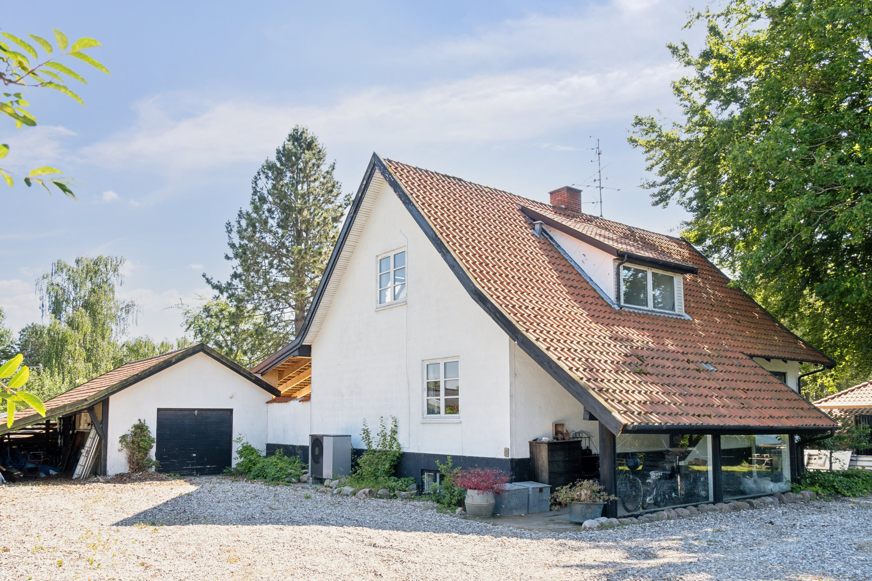 Fremhævet set fra vejen billede i fuldskærmstilstand. Billede af Møllebakken 59, 4581 Rørvig