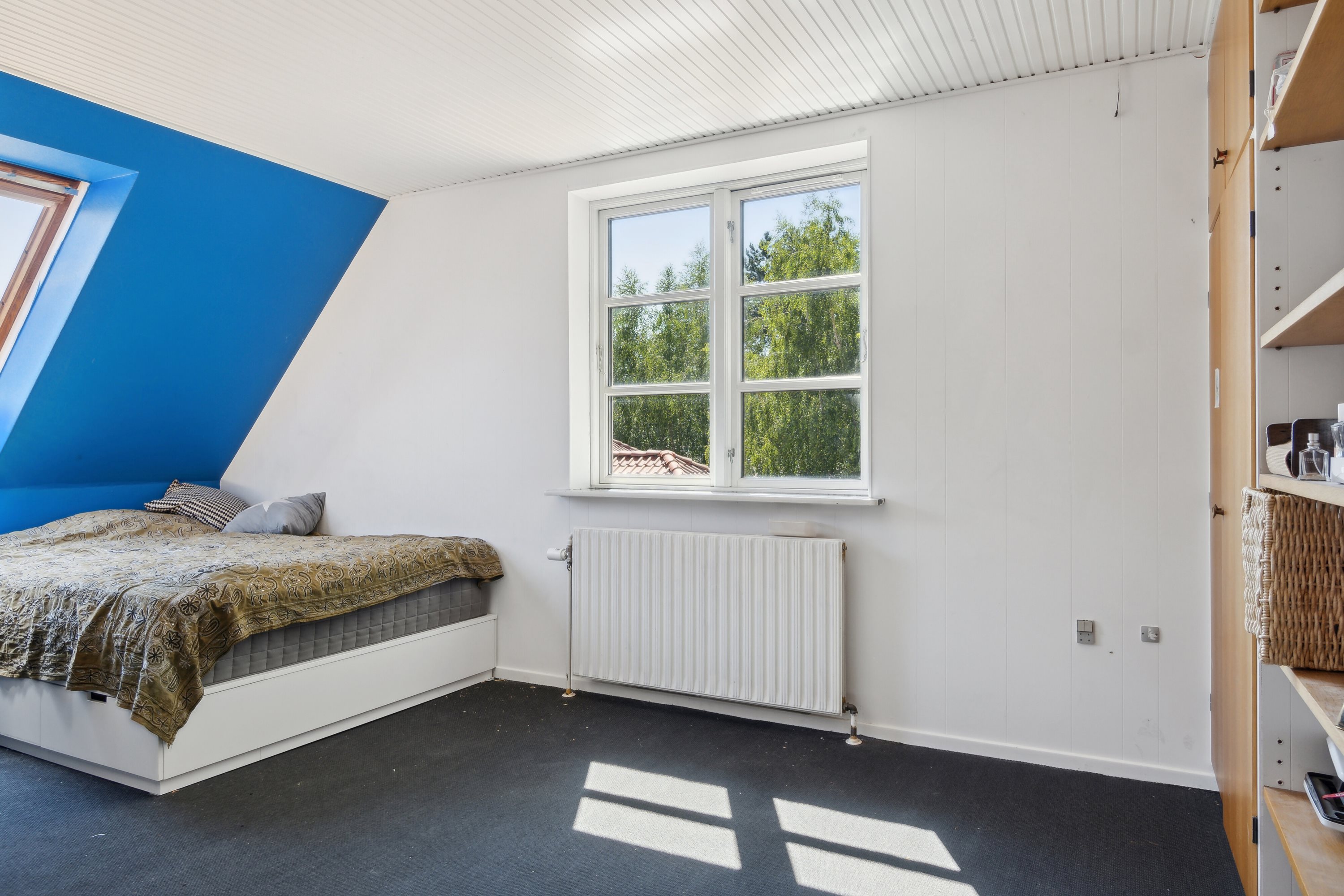 Fremhævet soveværelse billede i fuldskærmstilstand. Billede af Møllebakken 59, 4581 Rørvig