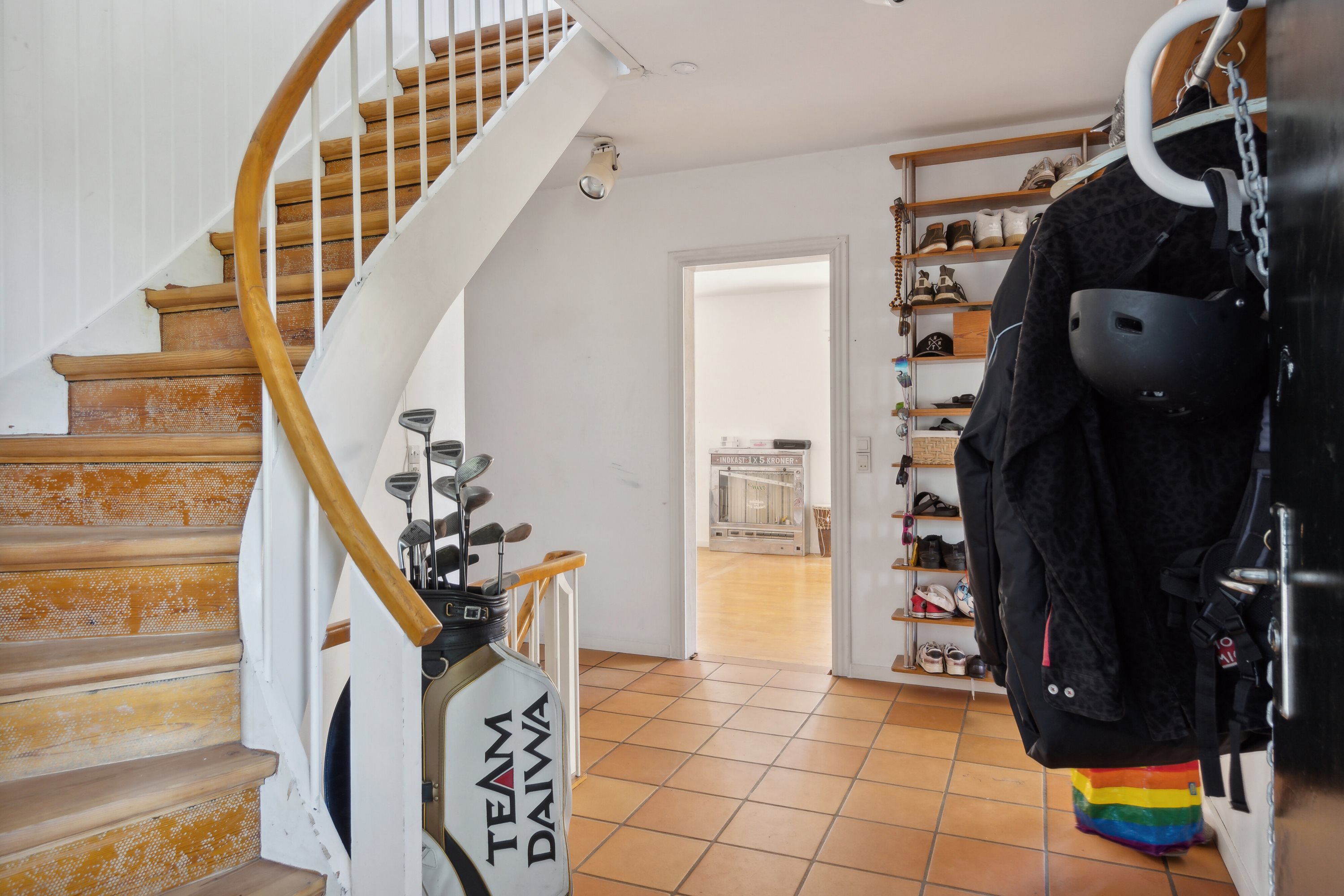 Fremhævet trappe billede i fuldskærmstilstand. Billede af Møllebakken 59, 4581 Rørvig