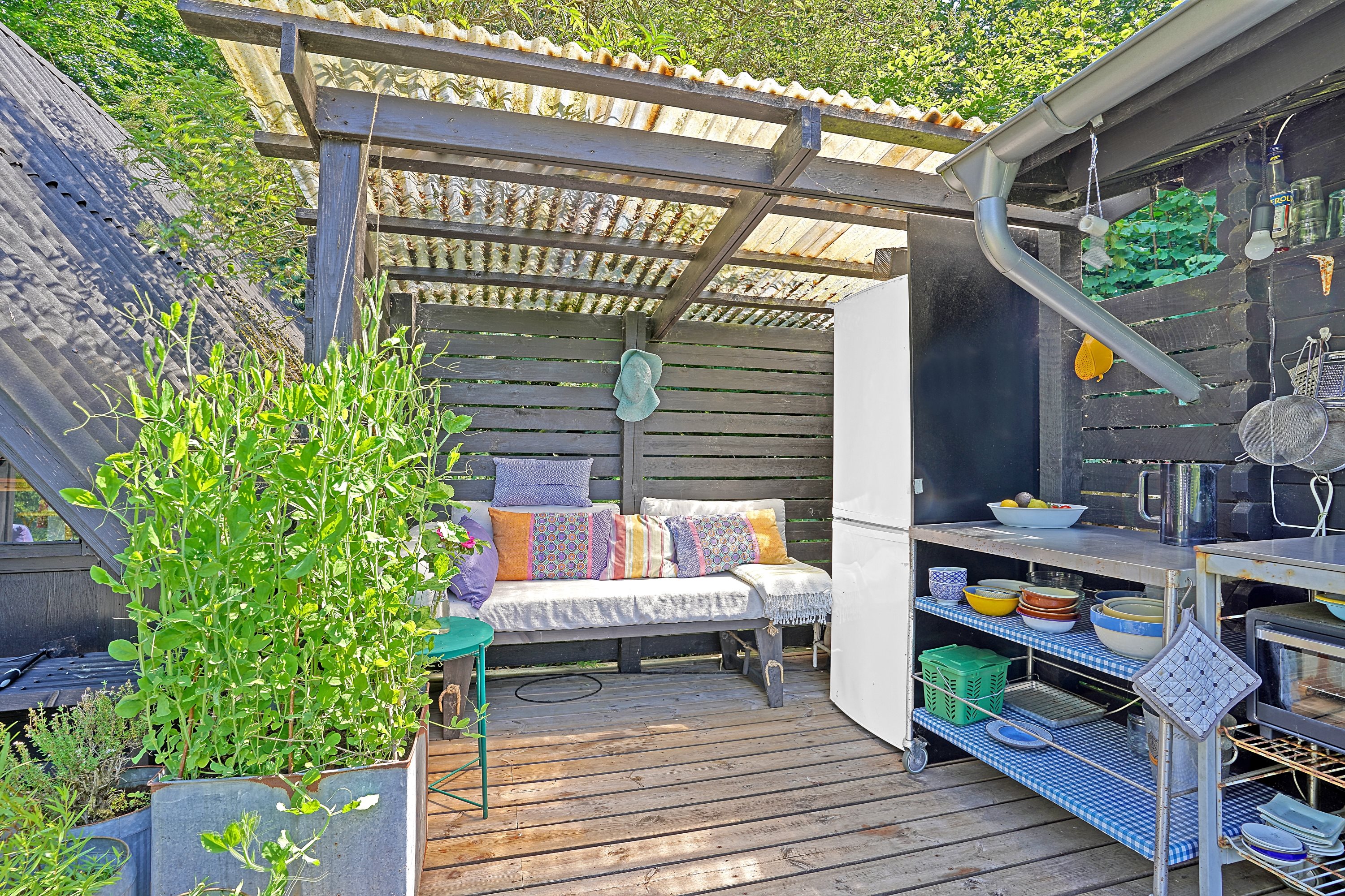 Fremhævet terrasse billede i fuldskærmstilstand. Billede af Ræveskiftet 15, 3100 Hornbæk