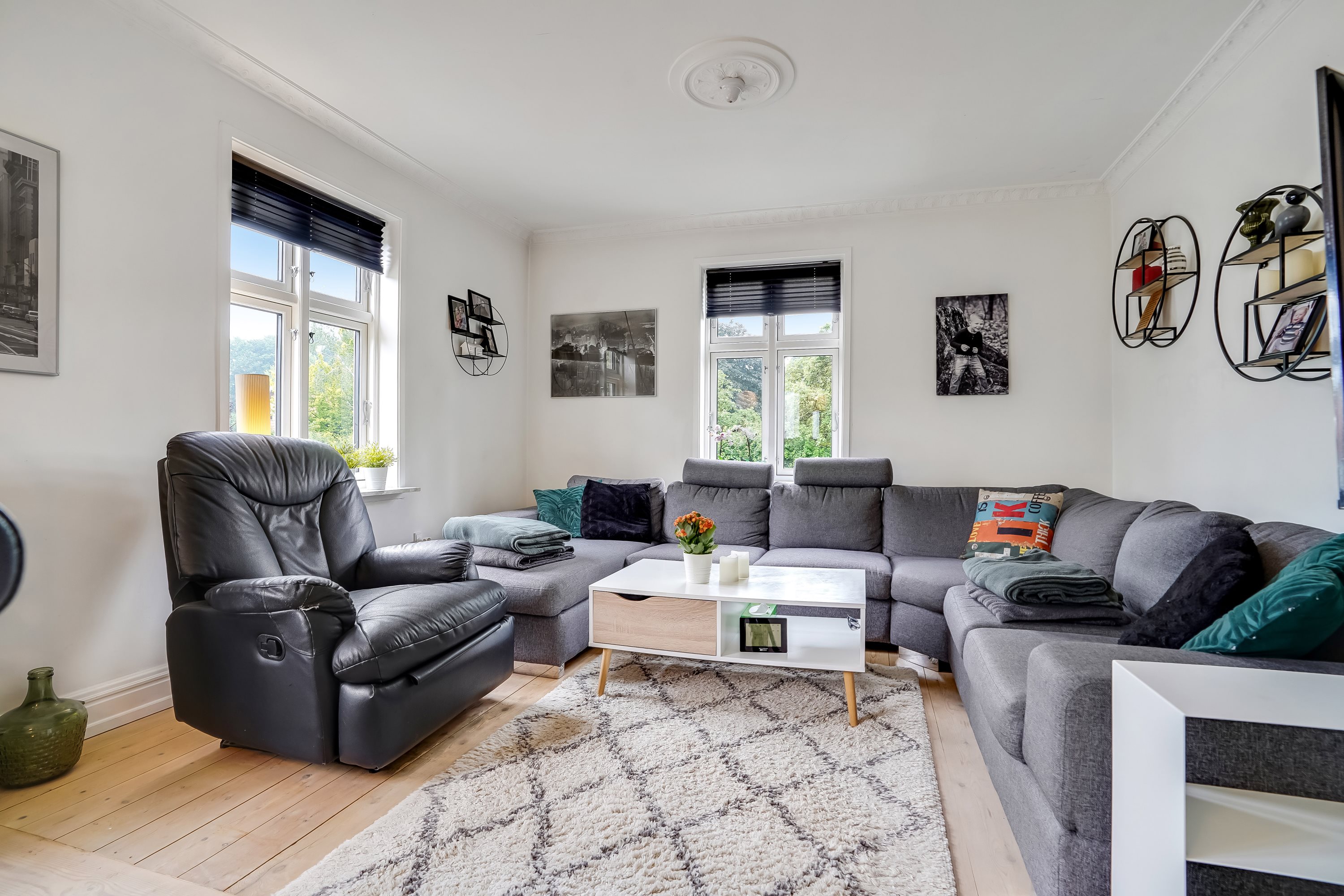 Fremhævet stue billede i fuldskærmstilstand. Billede af Bogensevej 76, Holse St, 5464 Brenderup Fyn