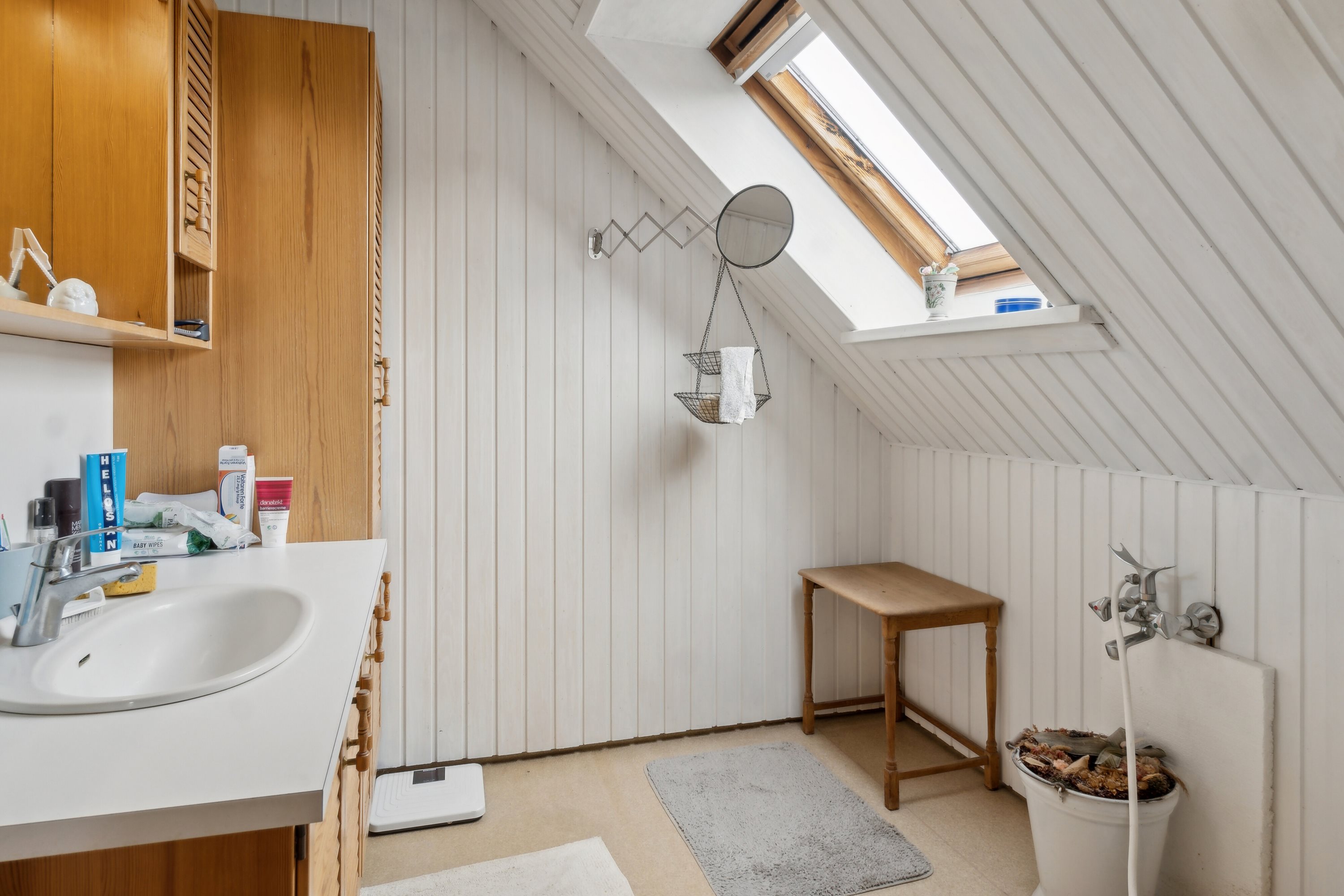 Fremhævet badeværelse billede i fuldskærmstilstand. Billede af Mannerupvej 44, Mannerup, 4320 Lejre