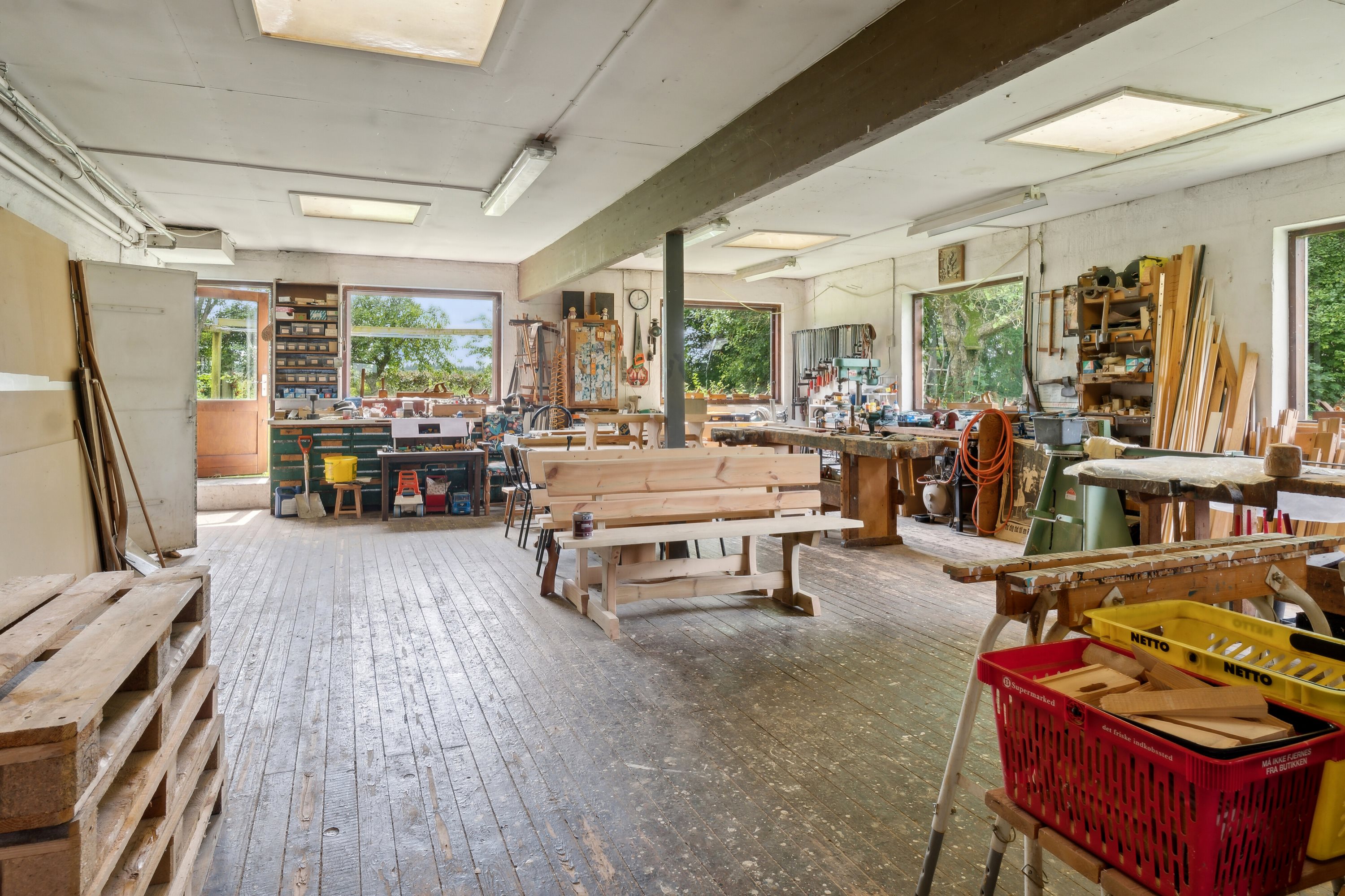 Fremhævet værksted billede i fuldskærmstilstand. Billede af Mannerupvej 44, Mannerup, 4320 Lejre