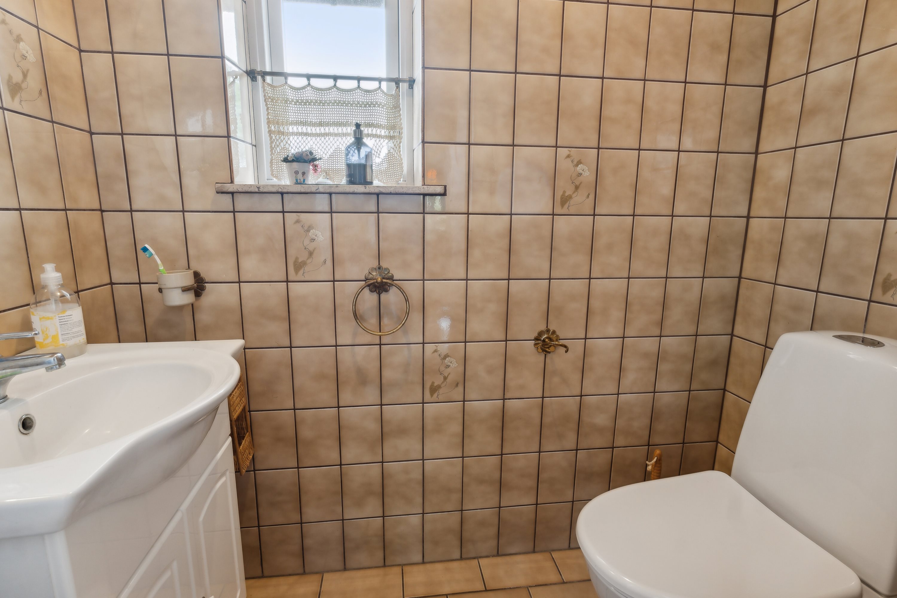 Fremhævet badeværelse billede i fuldskærmstilstand. Billede af Mannerupvej 44, Mannerup, 4320 Lejre