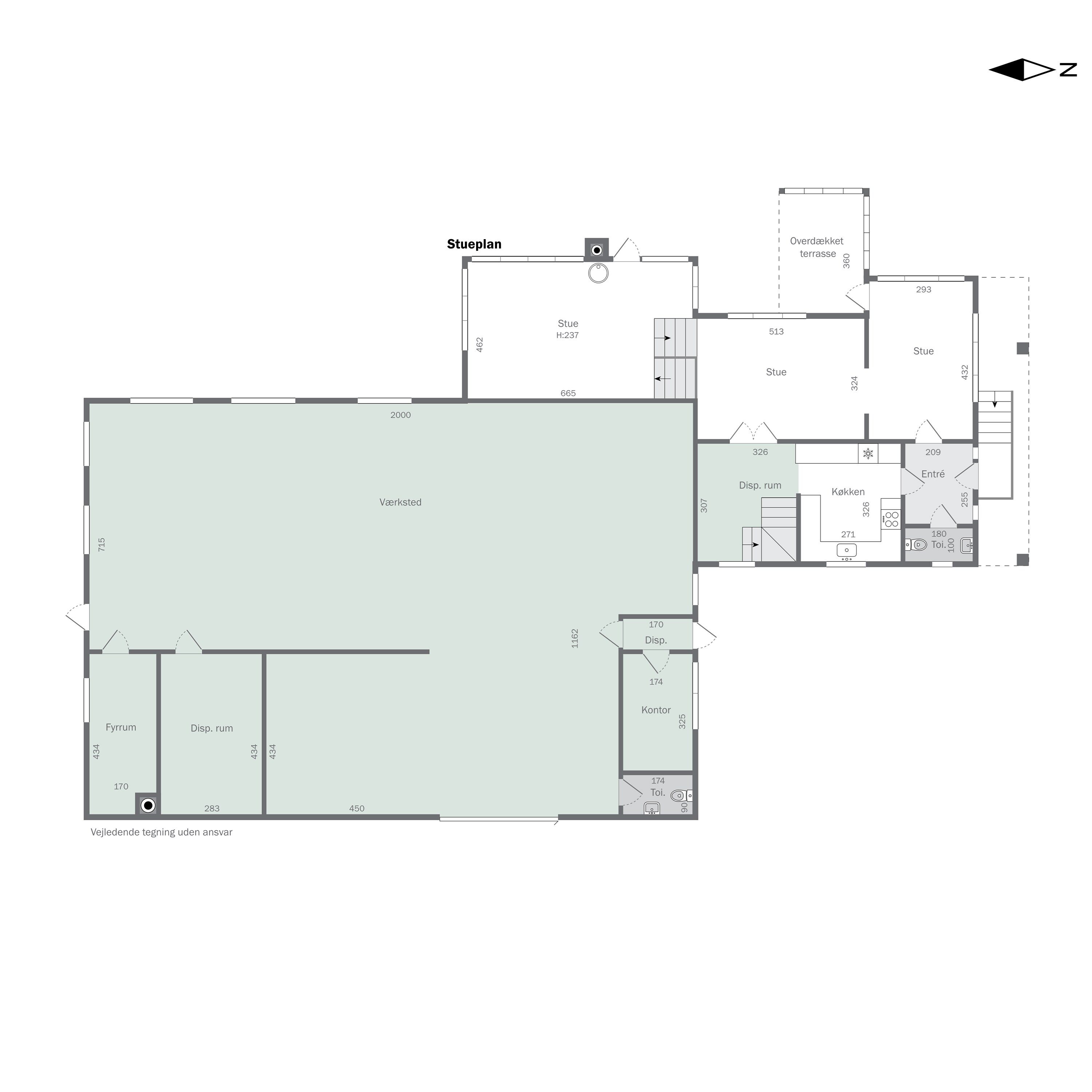 Plantegninger billede af Mannerupvej 44, Mannerup, 4320 Lejre