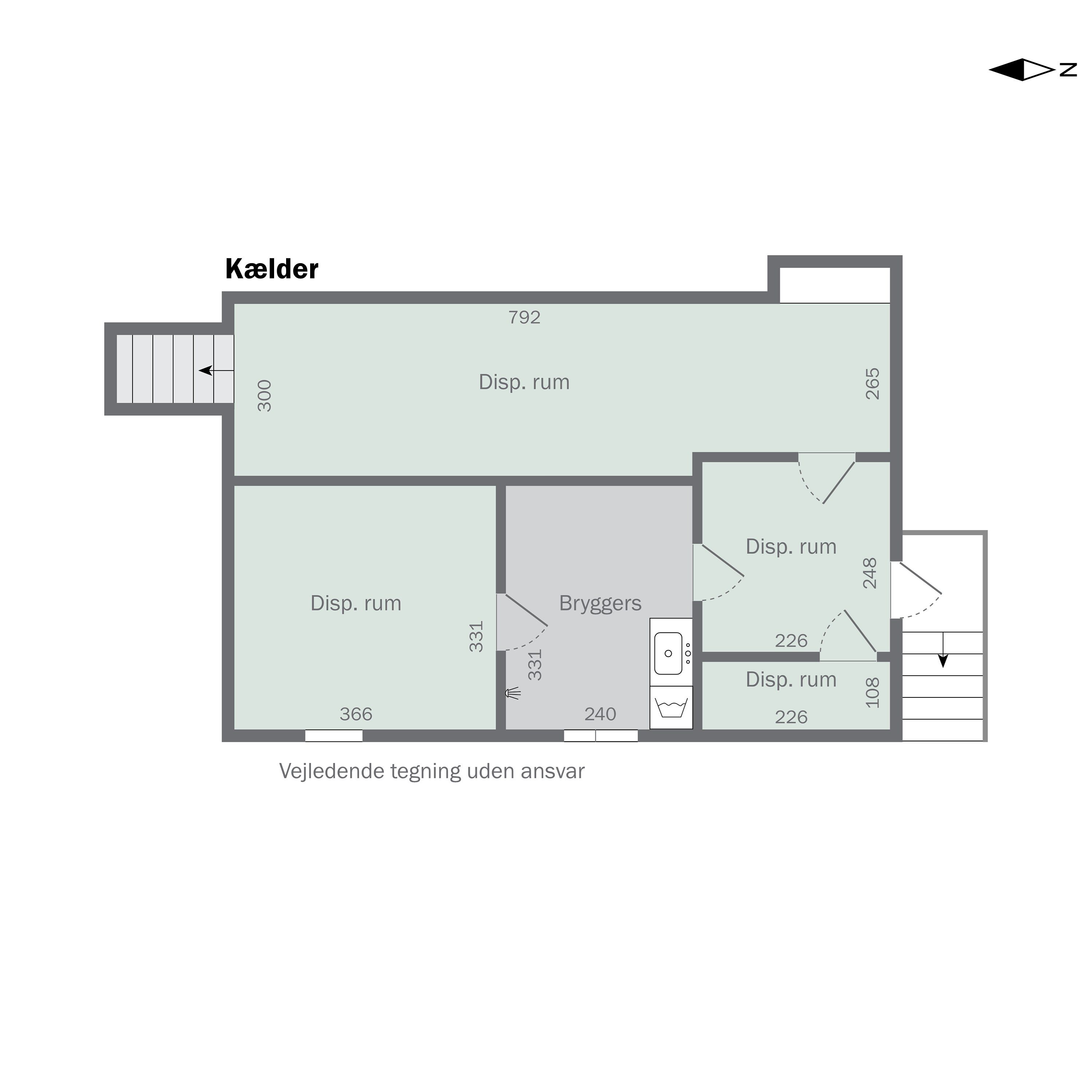Plantegninger billede af Mannerupvej 44, Mannerup, 4320 Lejre