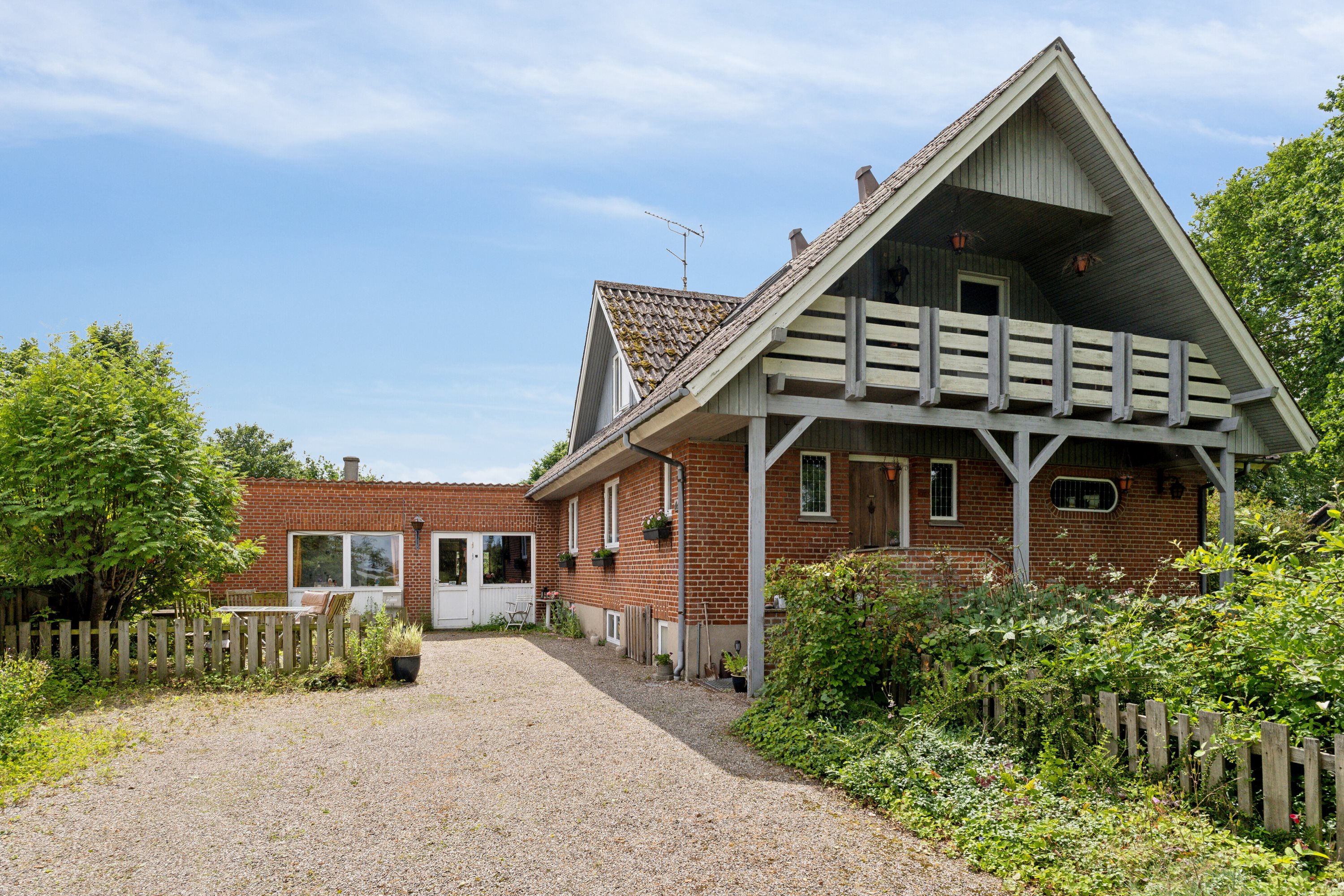 Fremhævet set fra vejen billede i fuldskærmstilstand. Billede af Mannerupvej 44, Mannerup, 4320 Lejre