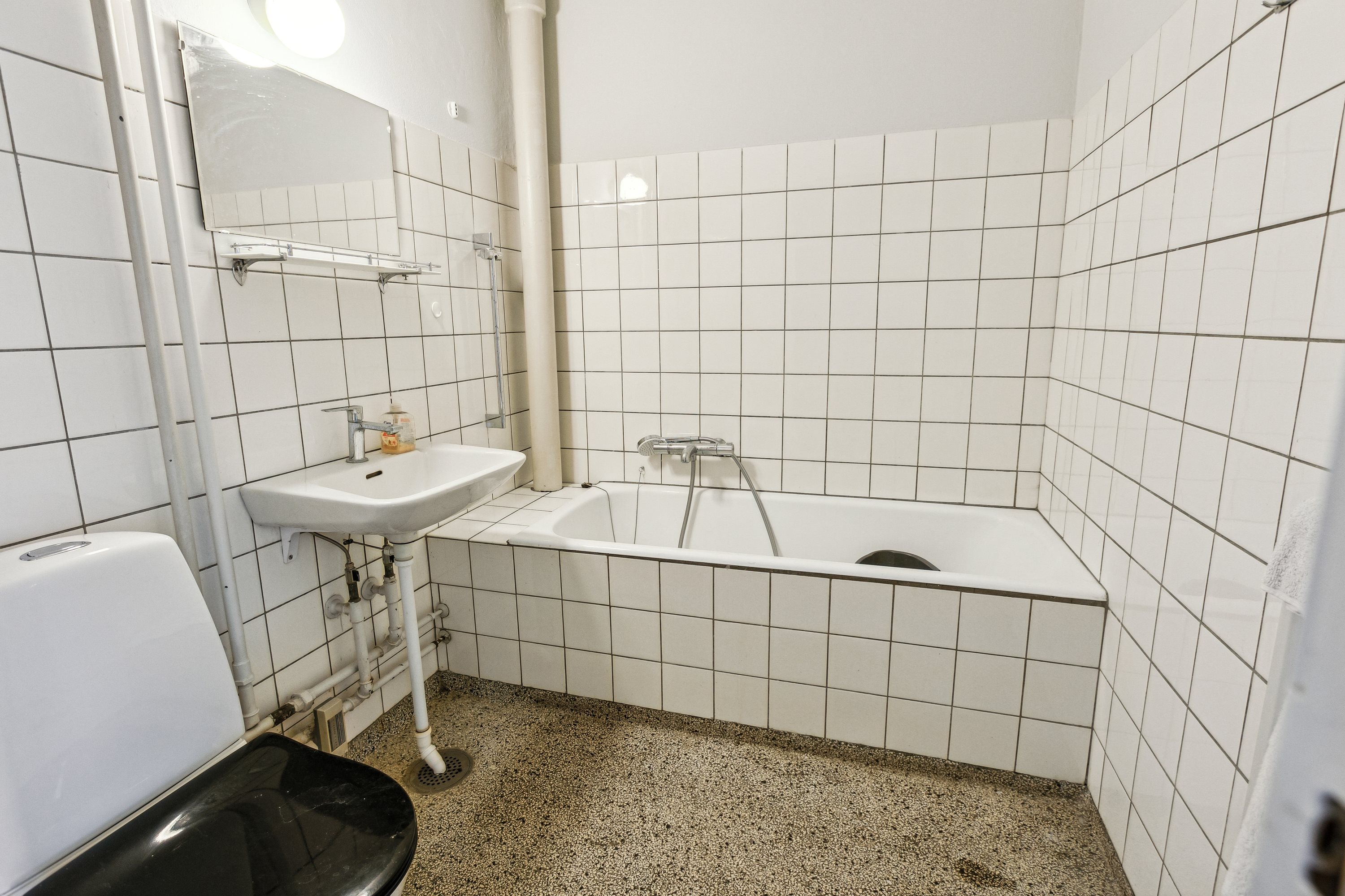 Fremhævet badeværelse billede i fuldskærmstilstand. Billede af Taastrup Hovedgade 131, 1. G., 2630 Taastrup