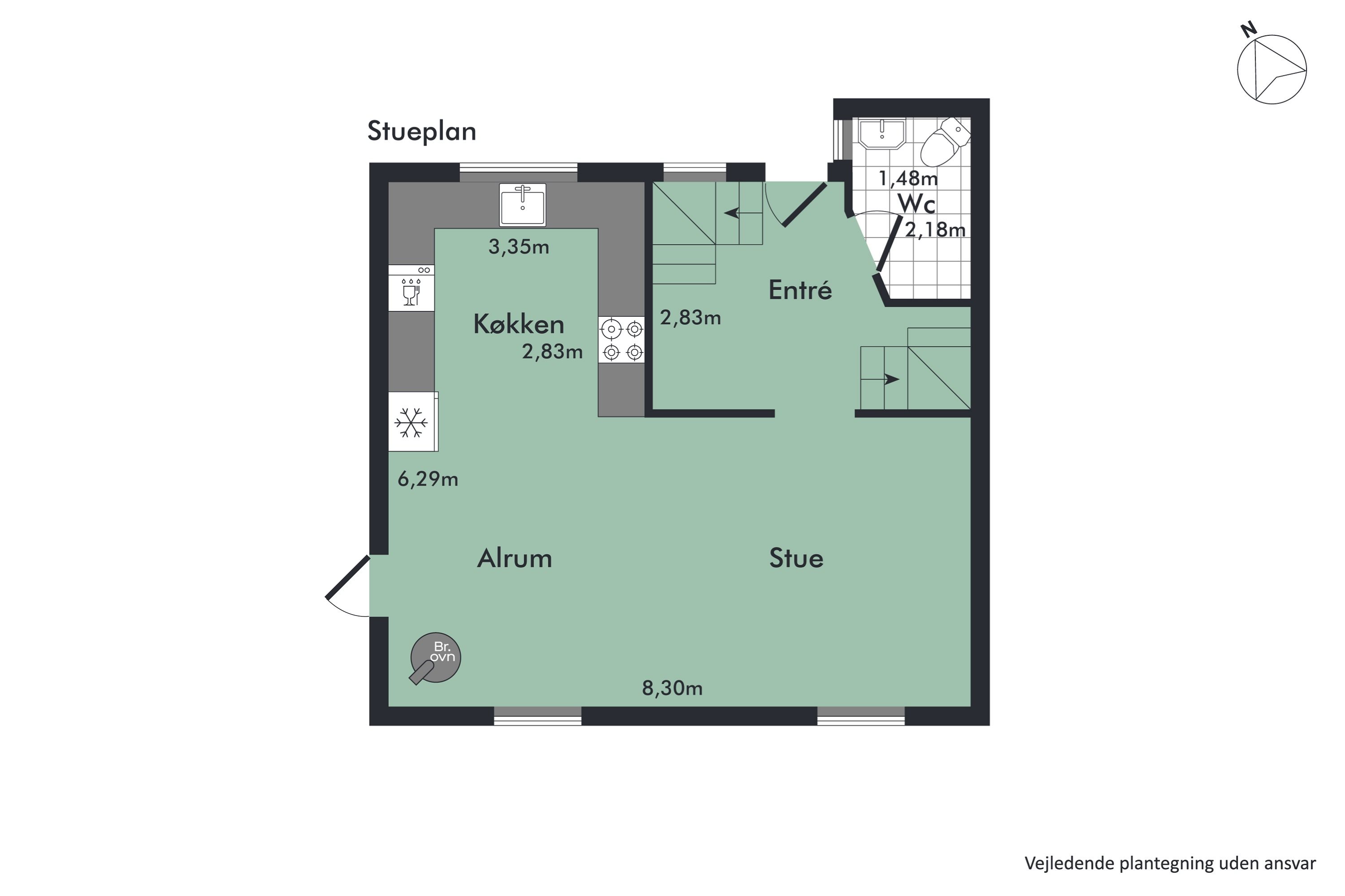 Plantegninger billede af Mejlbyvej 103, Mejlby, 9610 Nørager