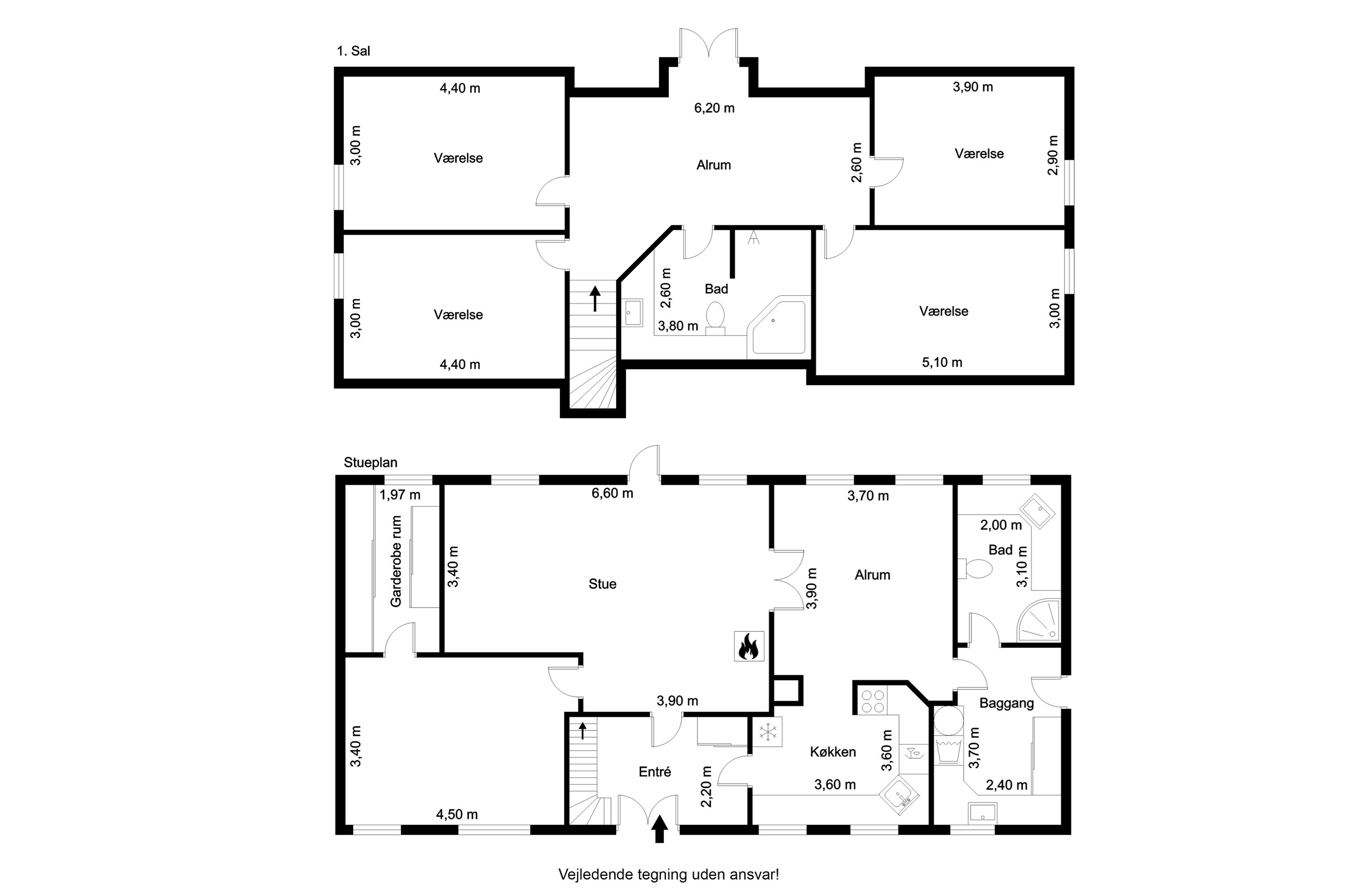 Plantegninger billede af Th. Schmidts Vej 2, Nordby, 6720 Fanø