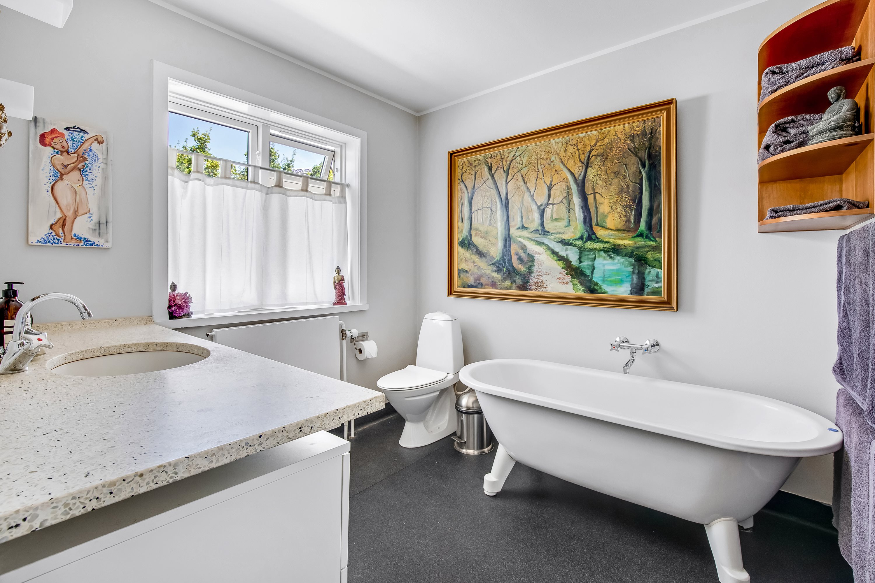 Fremhævet badeværelse billede i fuldskærmstilstand. Billede af Gilleleje Strandvej 35, 3250 Gilleleje