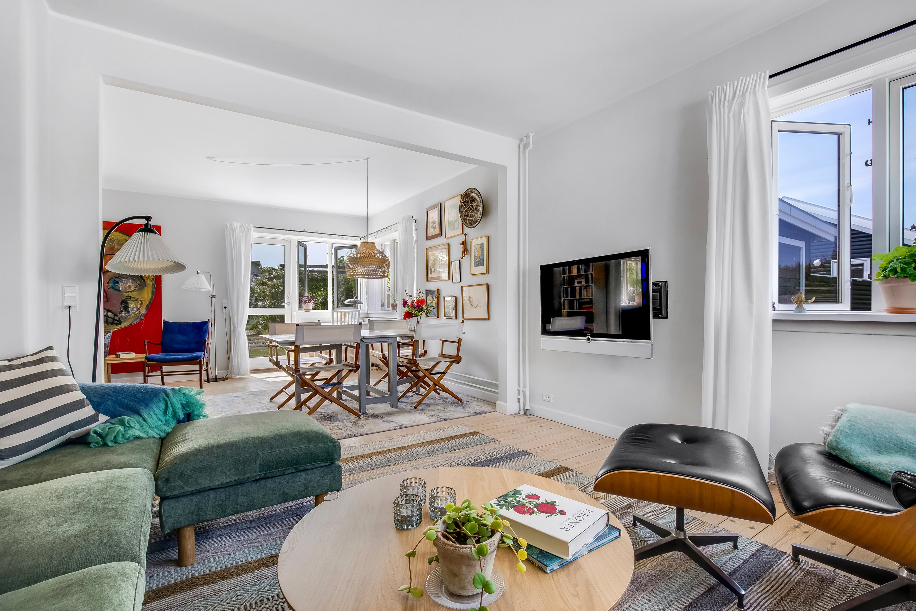 Fremhævet stue billede i fuldskærmstilstand. Billede af Gilleleje Strandvej 35, 3250 Gilleleje