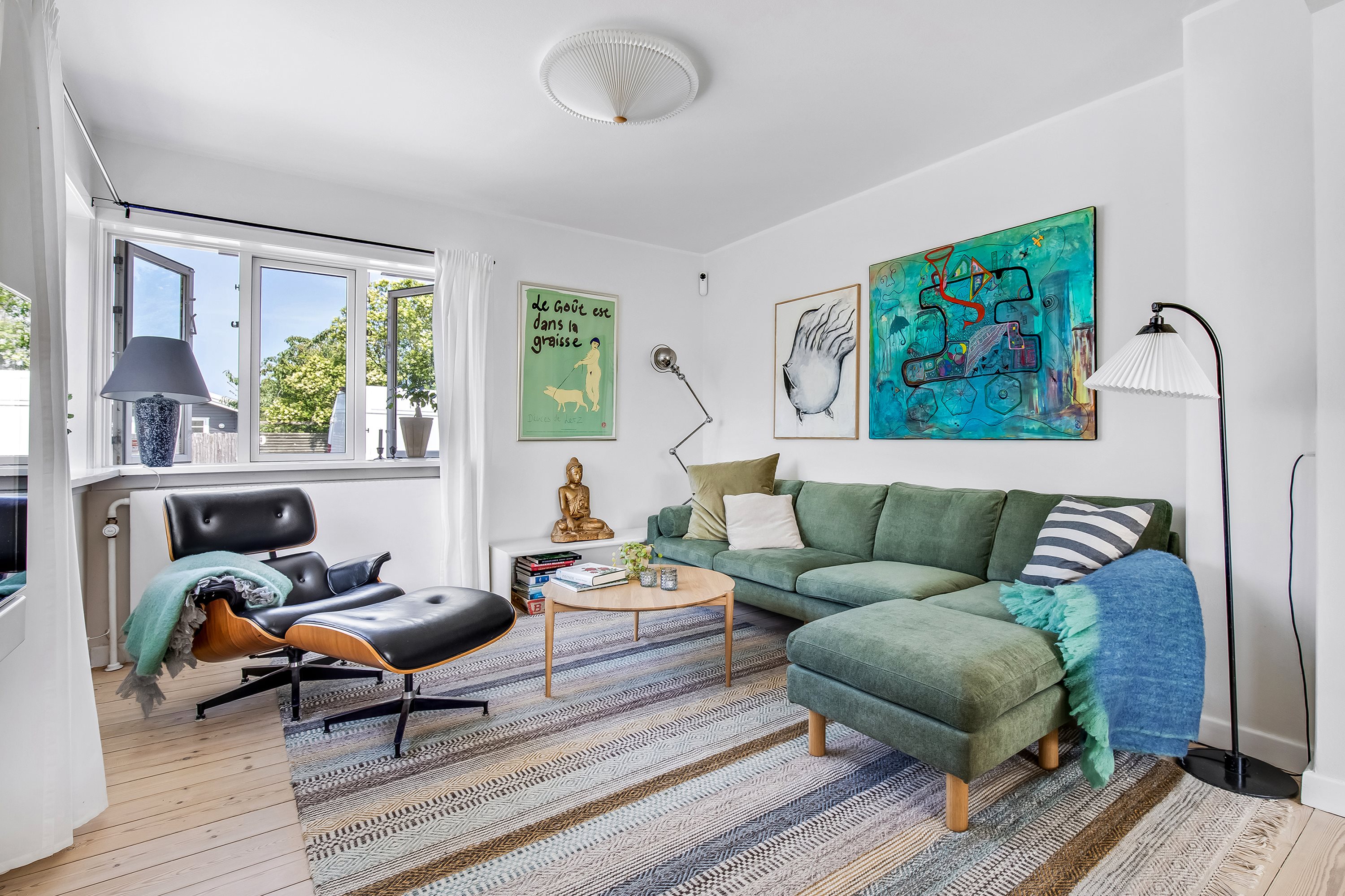 Fremhævet stue billede i fuldskærmstilstand. Billede af Gilleleje Strandvej 35, 3250 Gilleleje