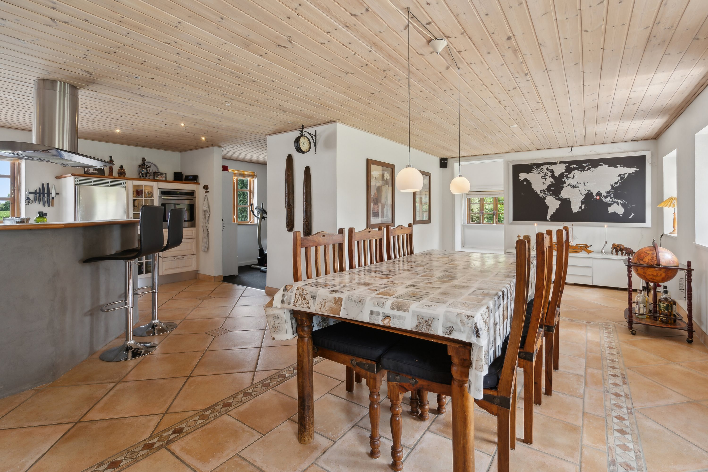 Fremhævet spisestue billede i fuldskærmstilstand. Billede af Julianehåbvej 36, Frestrup Mark, 6360 Tinglev