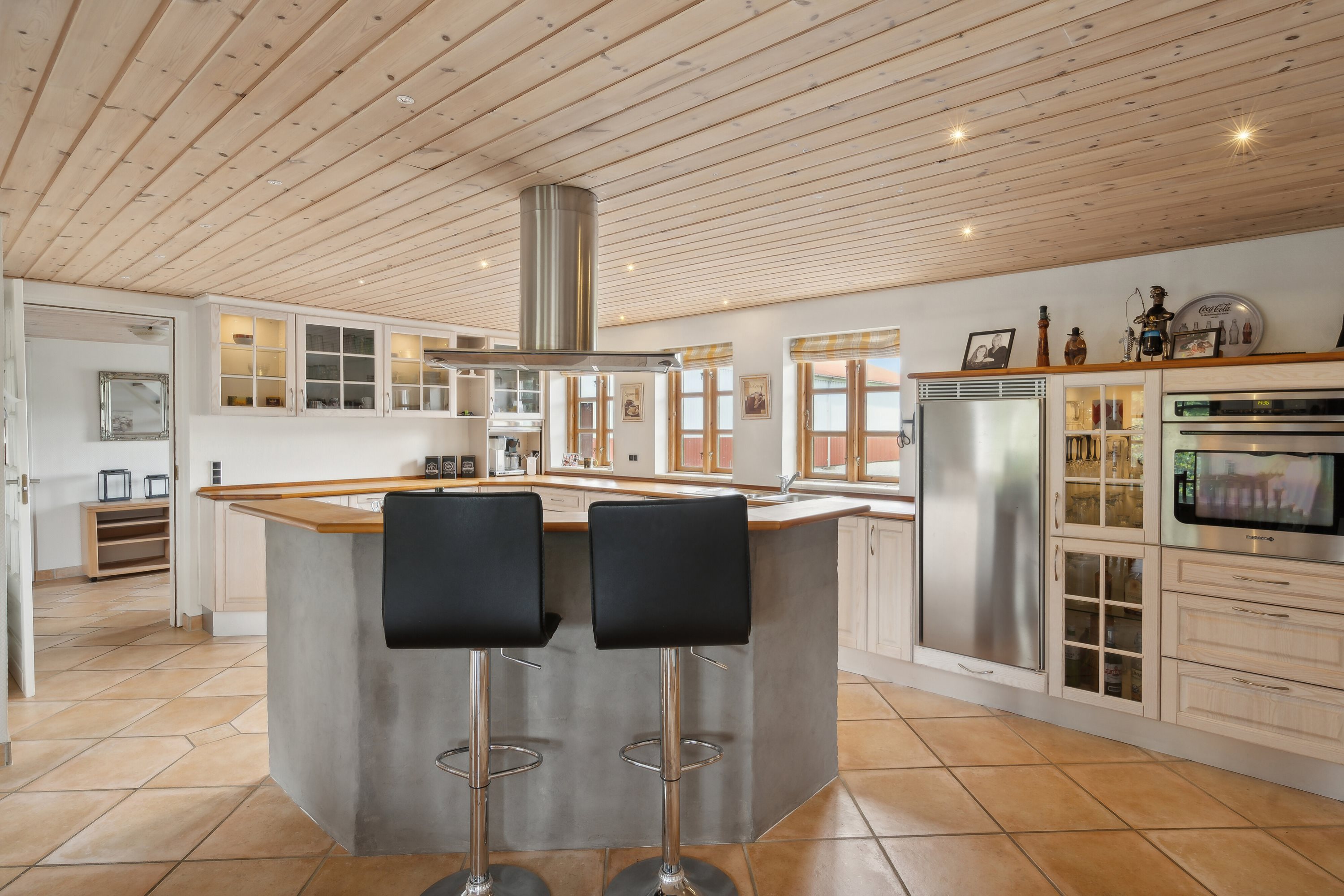 Fremhævet køkken billede i fuldskærmstilstand. Billede af Julianehåbvej 36, Frestrup Mark, 6360 Tinglev