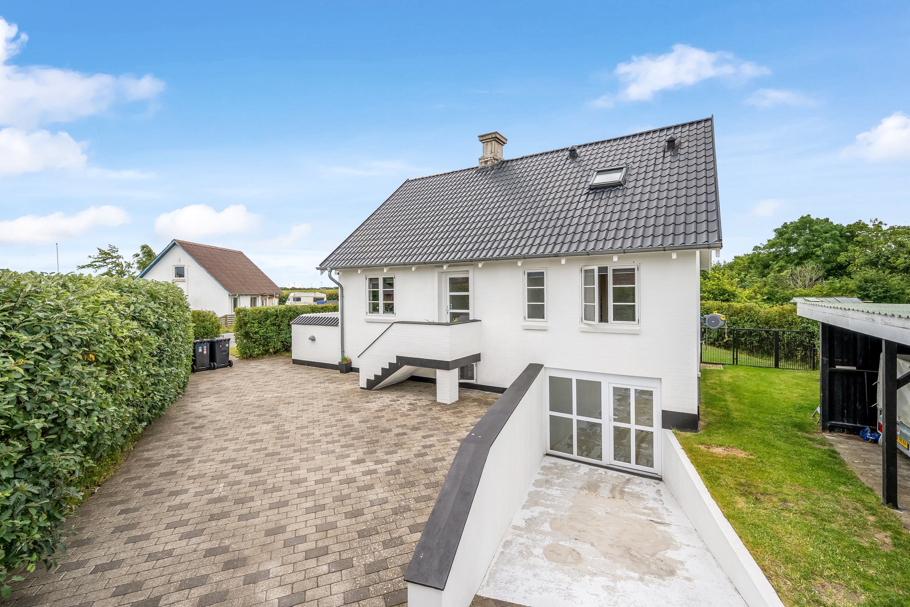 Miniaturebillede 1: facade. Billede af Skavenvej 1B, Vostrup, 6880 Tarm