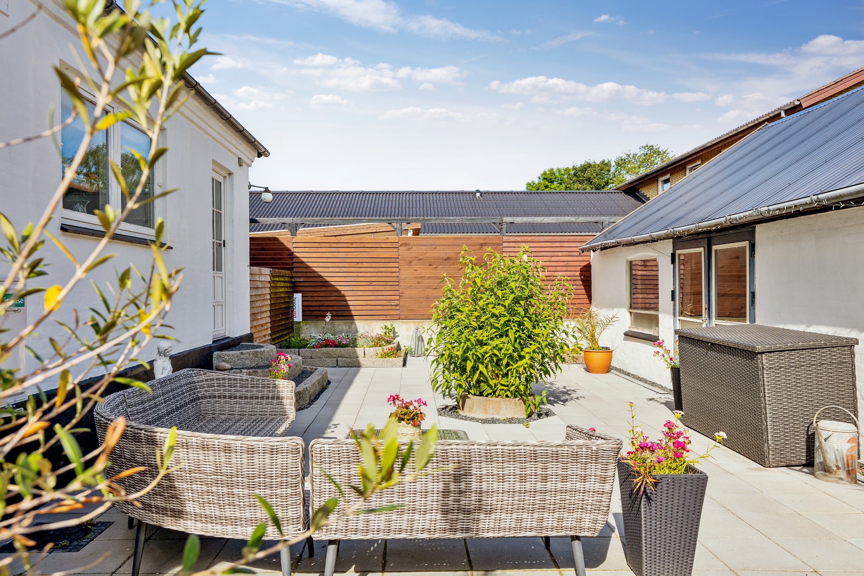 Fremhævet terrasse billede i fuldskærmstilstand. Billede af Vallekildevej 20, 4534 Hørve