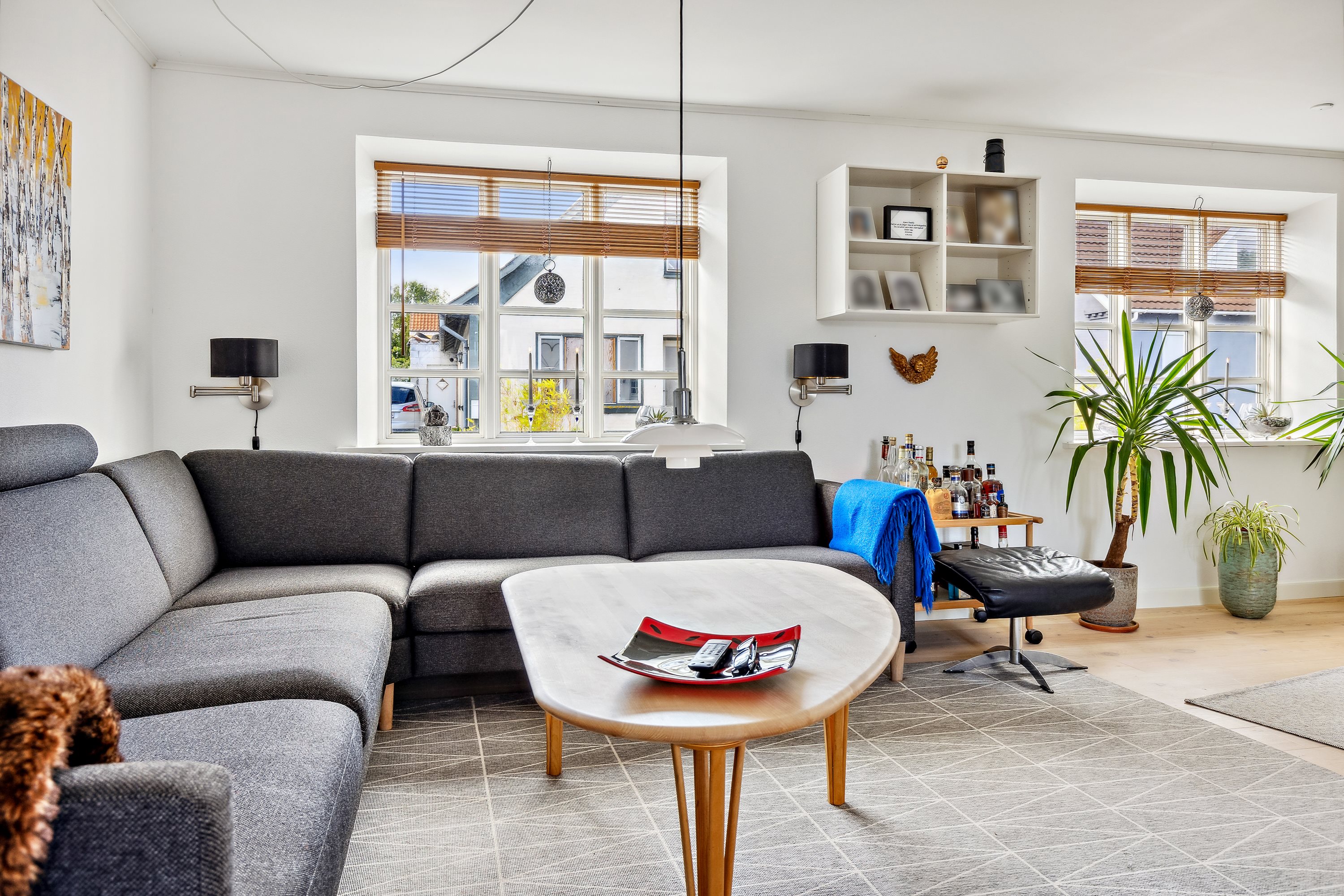 Fremhævet stue billede i fuldskærmstilstand. Billede af Vallekildevej 20, 4534 Hørve