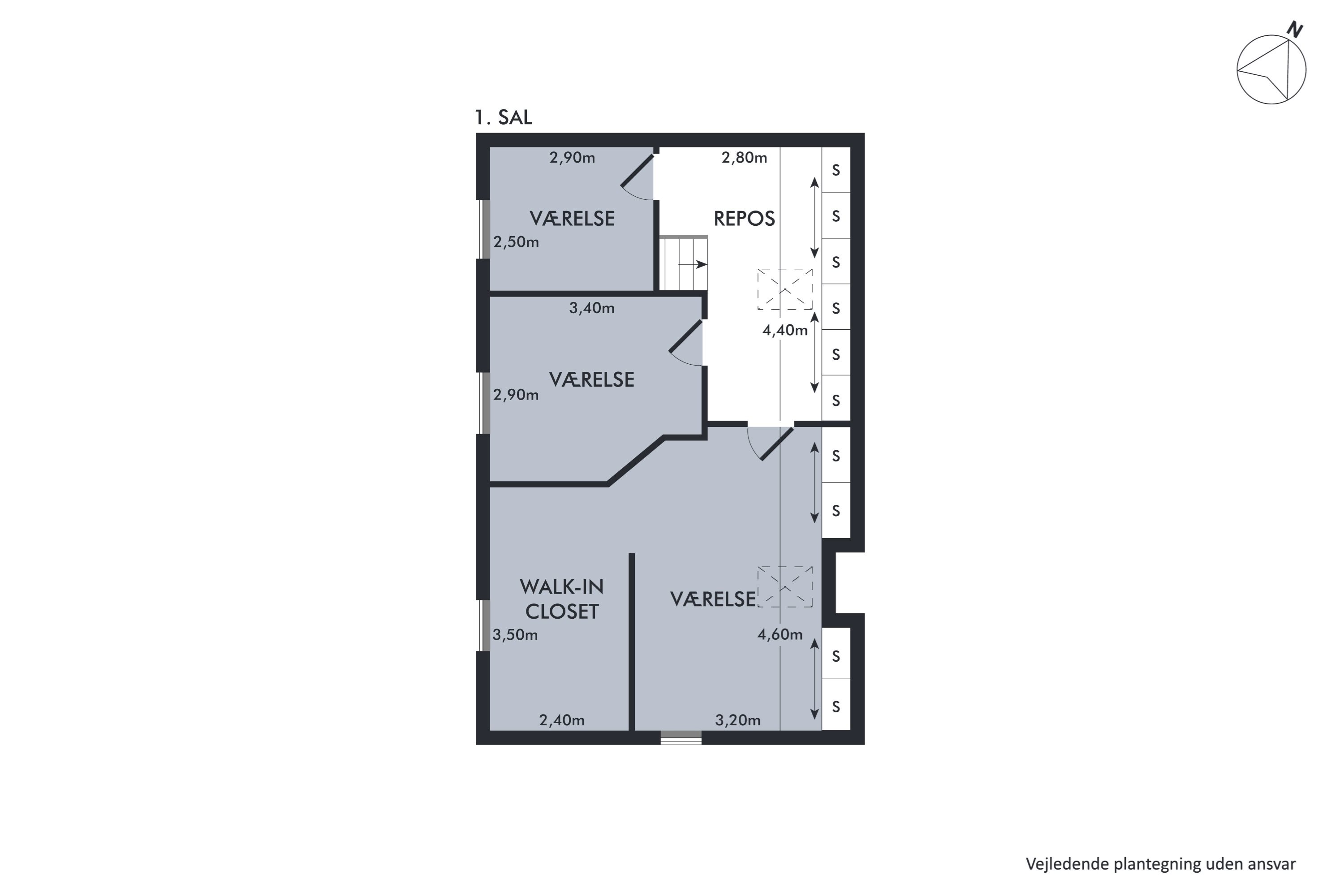 Plantegninger billede af Vallekildevej 20, 4534 Hørve