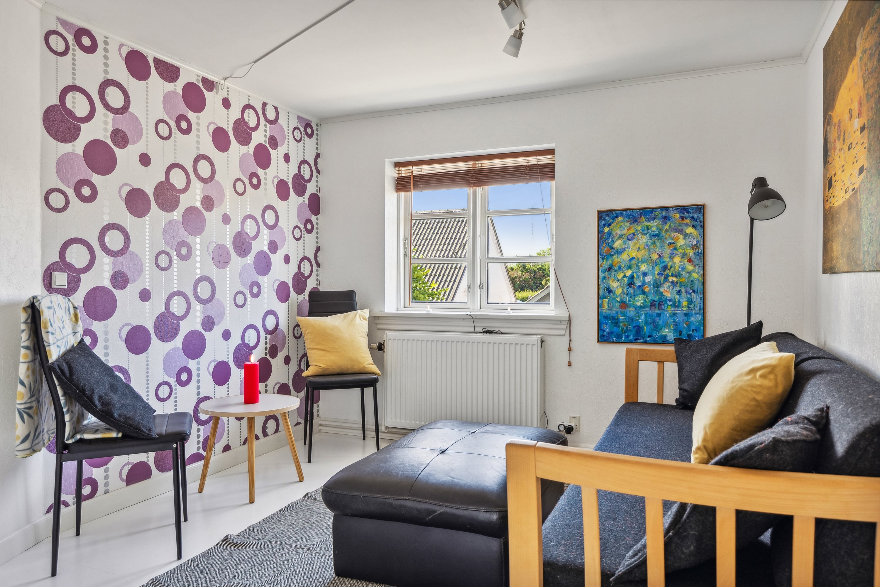 Fremhævet stue billede i fuldskærmstilstand. Billede af Vallekildevej 20, 4534 Hørve