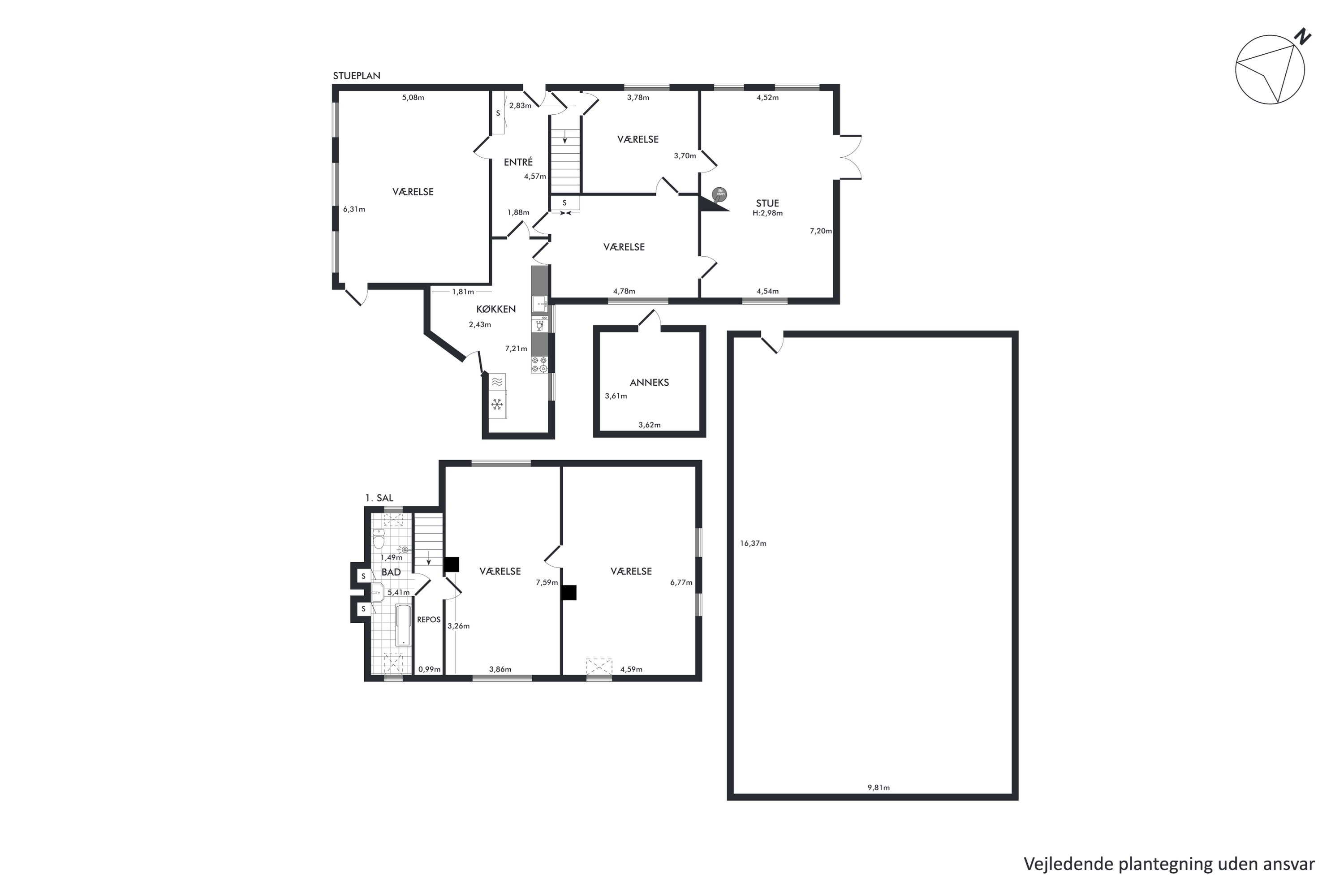 Plantegninger billede af Boestoftevej 73, Boestofte, 4660 Store Heddinge