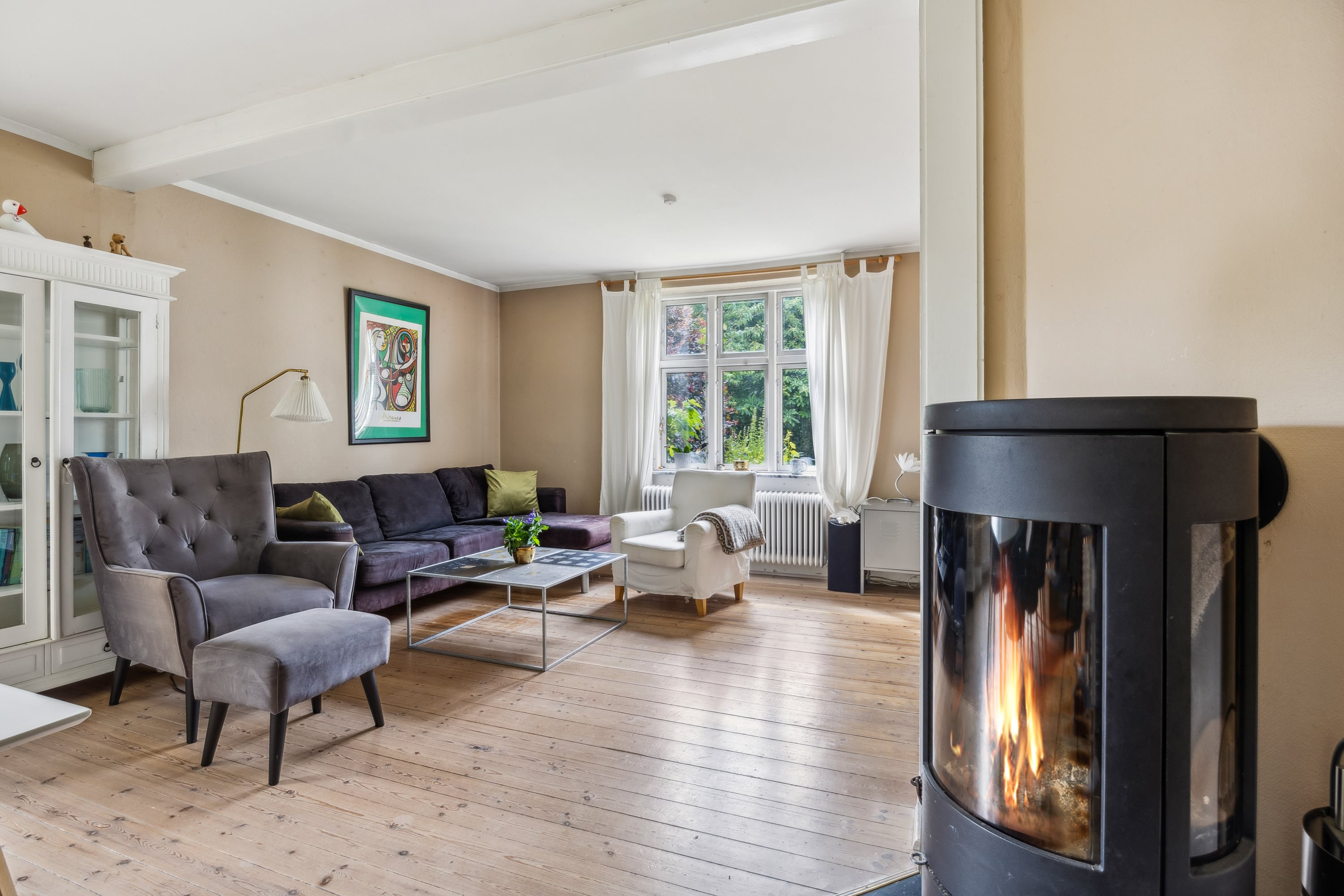 Fremhævet stue billede i fuldskærmstilstand. Billede af Boestoftevej 73, Boestofte, 4660 Store Heddinge