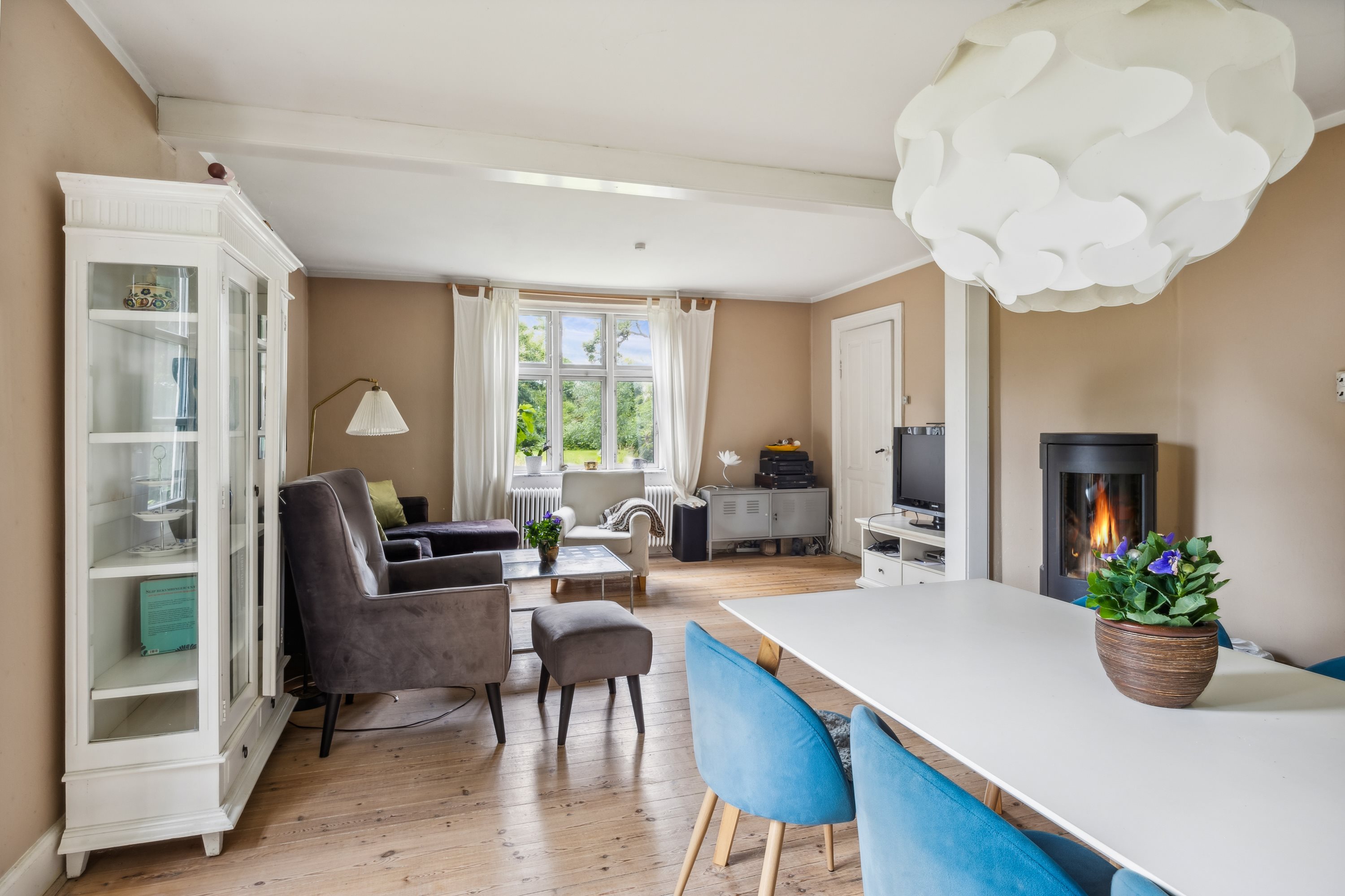 Fremhævet stue billede i fuldskærmstilstand. Billede af Boestoftevej 73, Boestofte, 4660 Store Heddinge