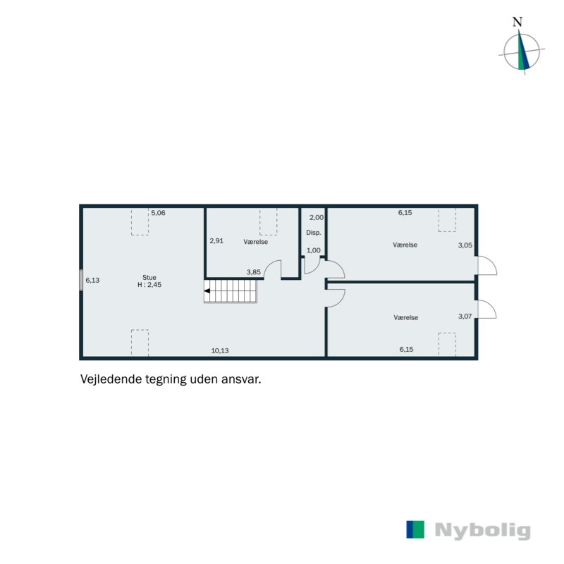 Plantegninger billede af Okslundvej 20, Lindknud, 6650 Brørup