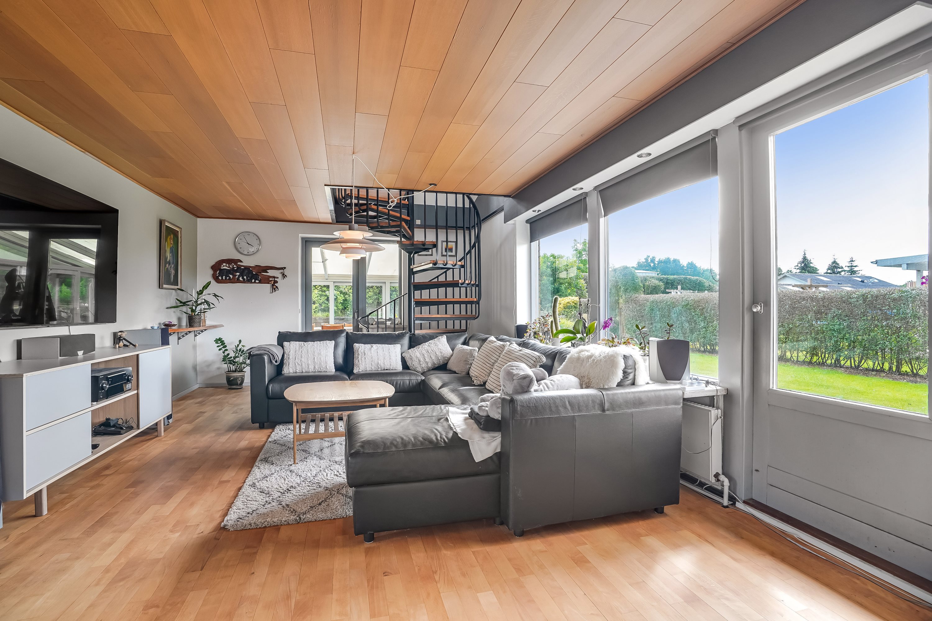 Fremhævet stue billede i fuldskærmstilstand. Billede af Stentevangen 9, Korup, 5210 Odense NV