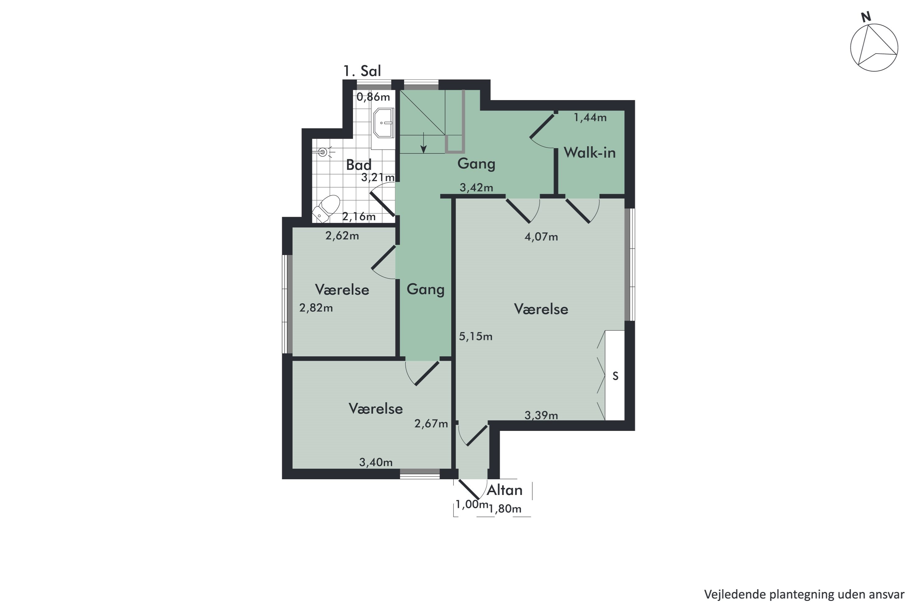 Plantegninger billede af Hvitfeltsgade 13, 7800 Skive