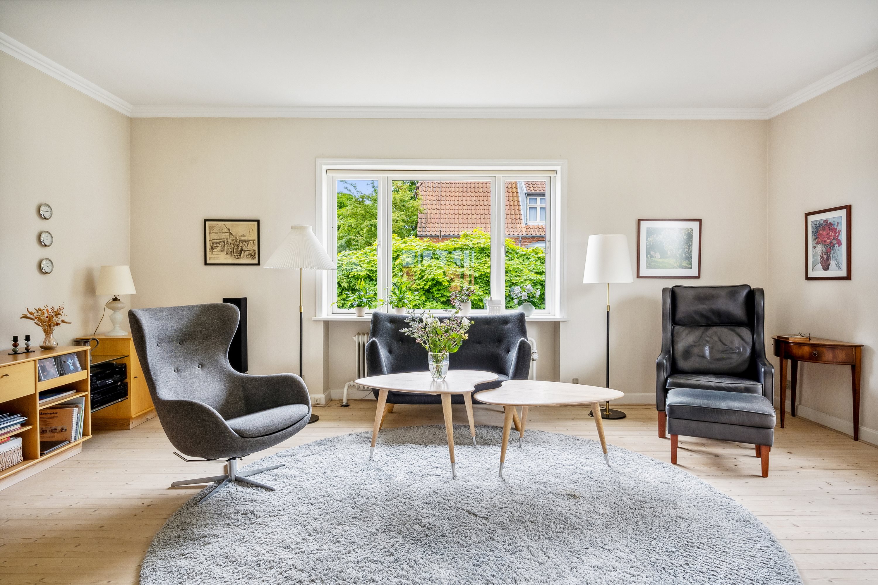 Fremhævet stue billede i fuldskærmstilstand. Billede af Hvitfeltsgade 13, 7800 Skive