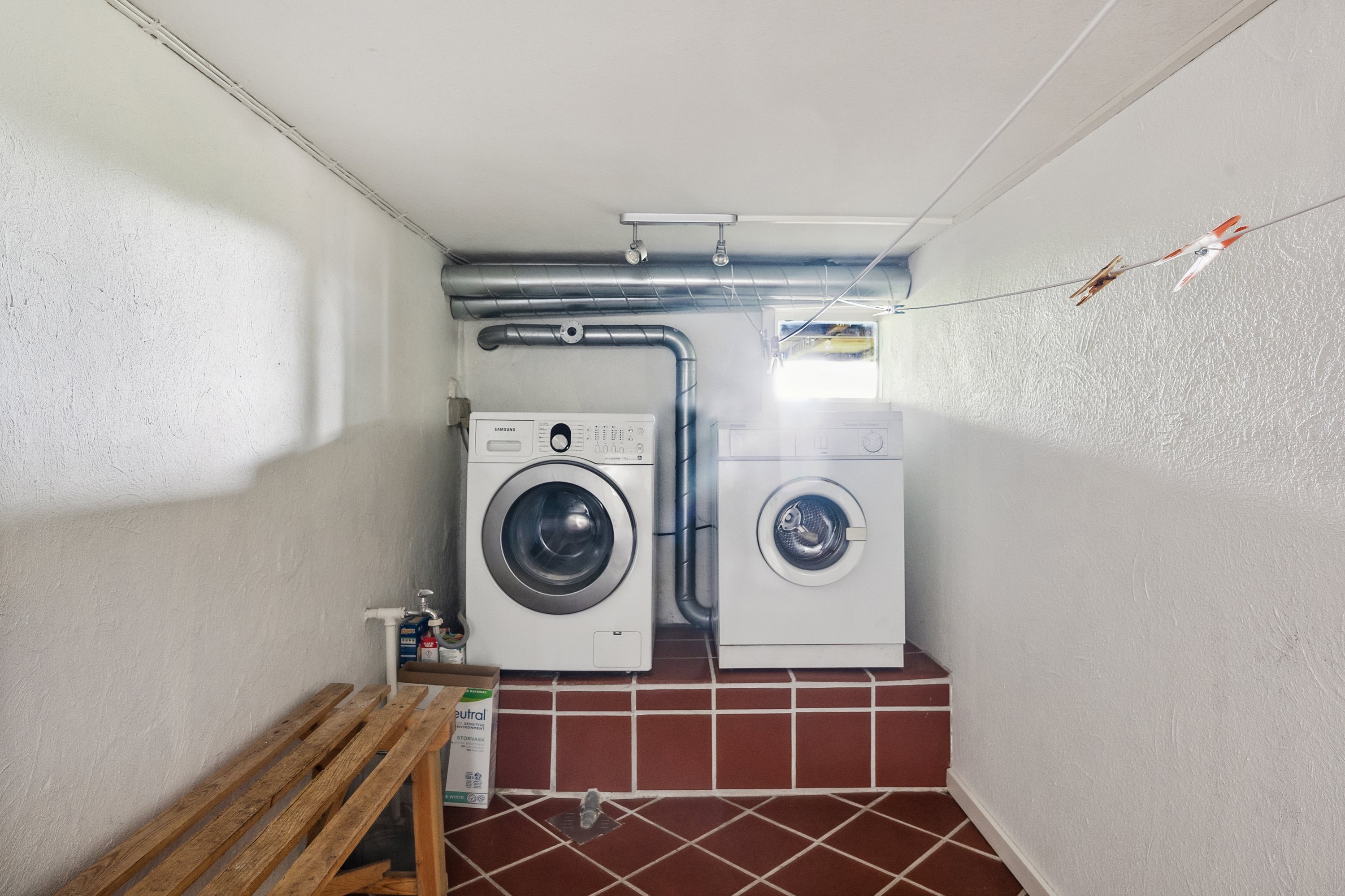 Fremhævet vaskerum billede i fuldskærmstilstand. Billede af Grinderslevvej 2, Grinderslev, 7870 Roslev