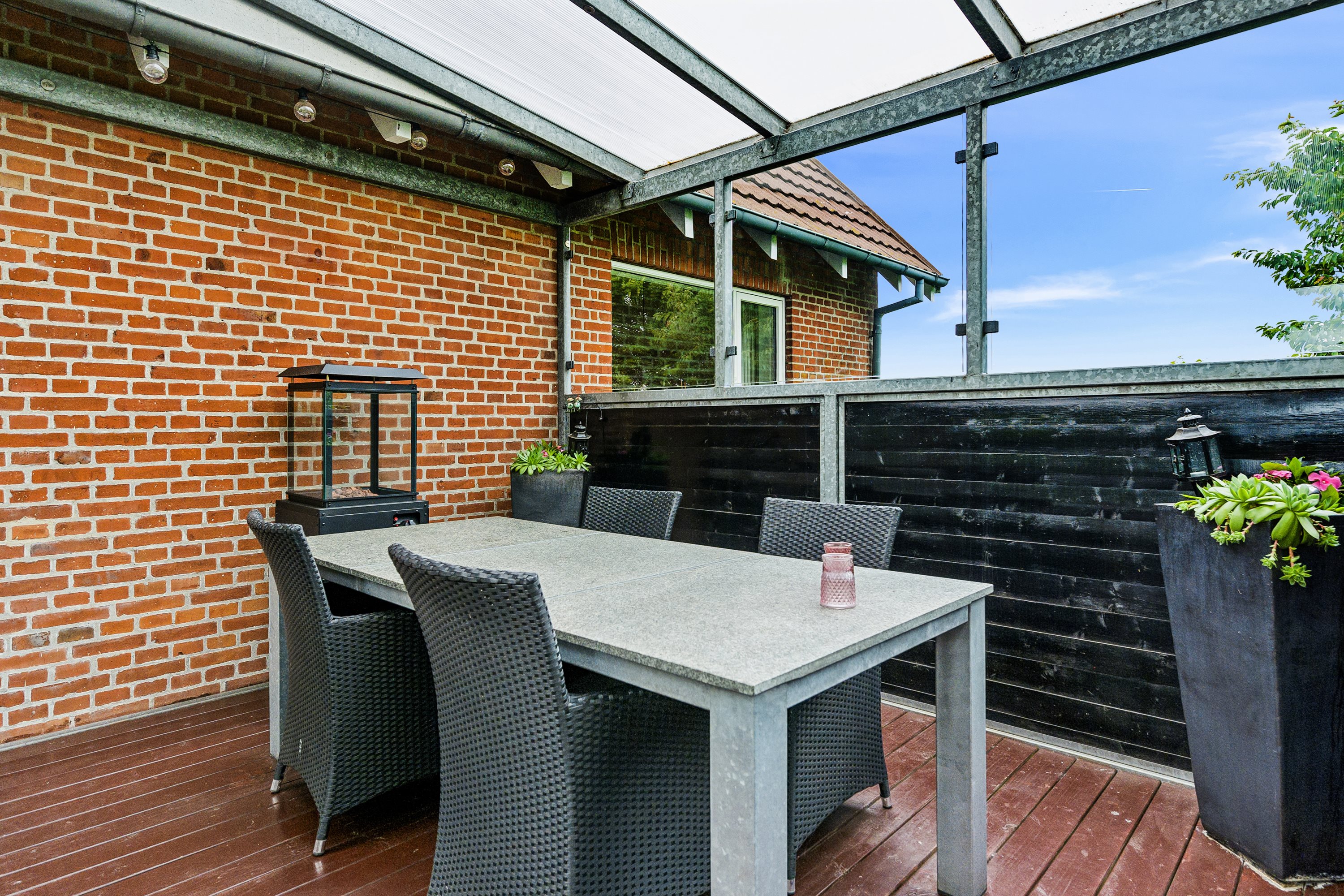 Fremhævet terrasse billede i fuldskærmstilstand. Billede af Grinderslevvej 2, Grinderslev, 7870 Roslev