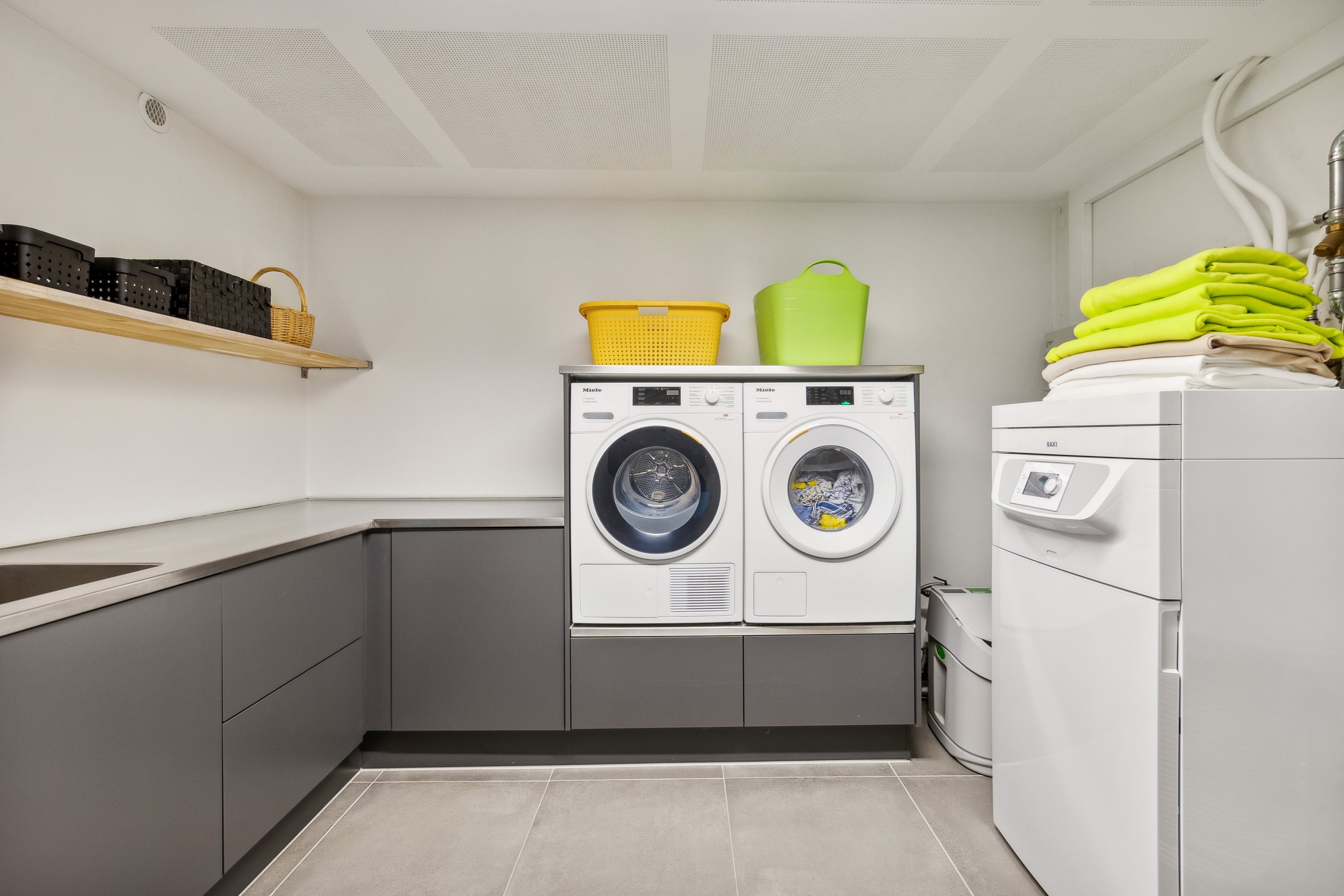 Fremhævet vaskerum billede i fuldskærmstilstand. Billede af Granvænget 11, 8920 Randers NV