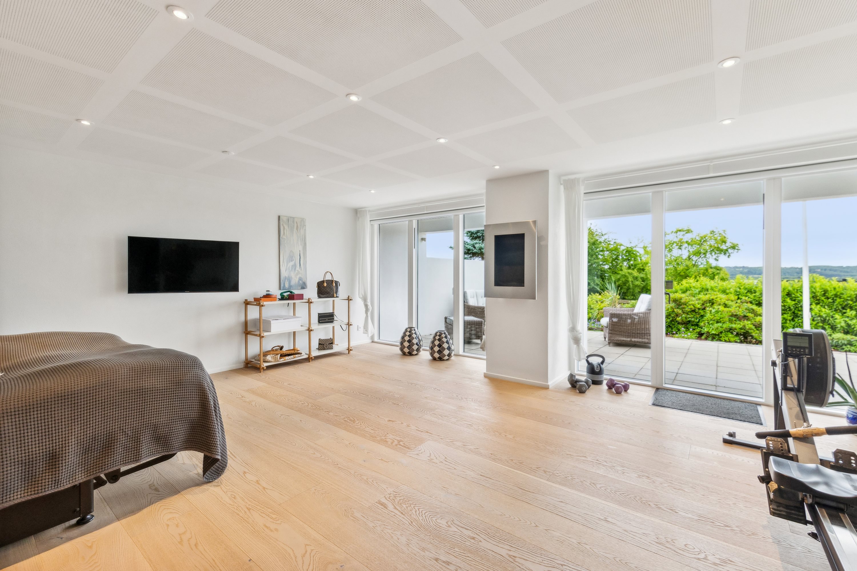 Fremhævet stue billede i fuldskærmstilstand. Billede af Granvænget 11, 8920 Randers NV