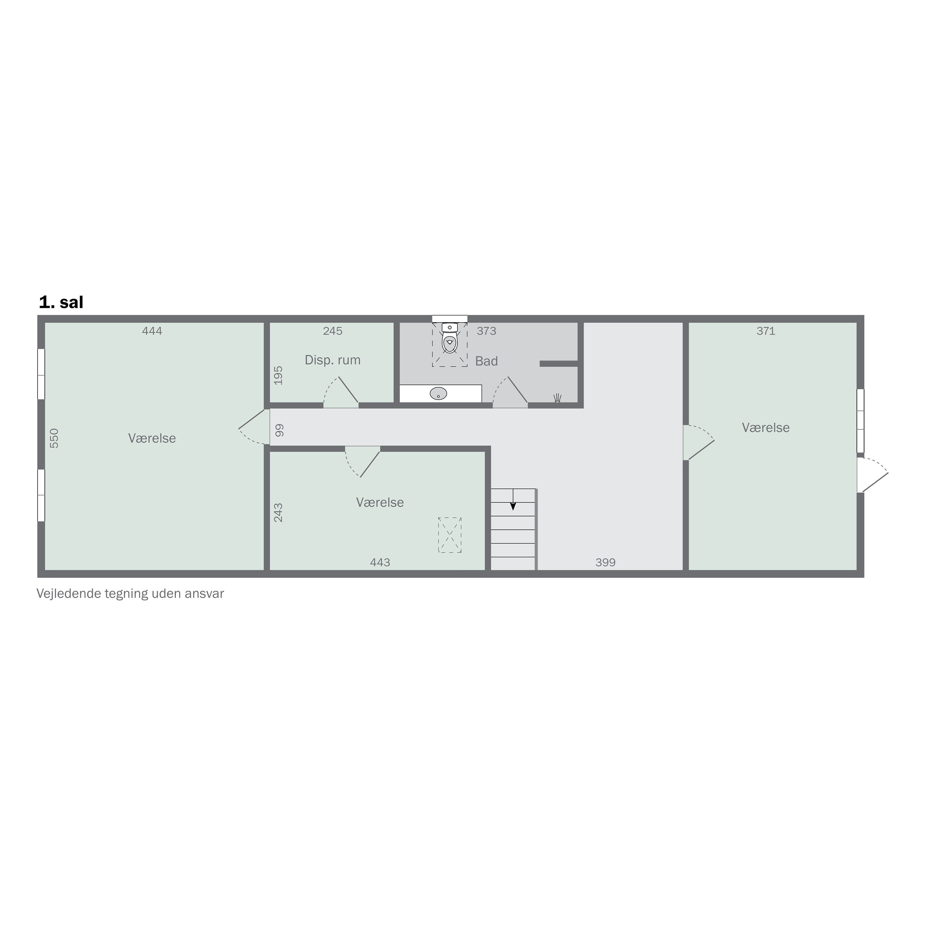 Plantegninger billede af Julianehåbvej 36, Frestrup Mark, 6360 Tinglev