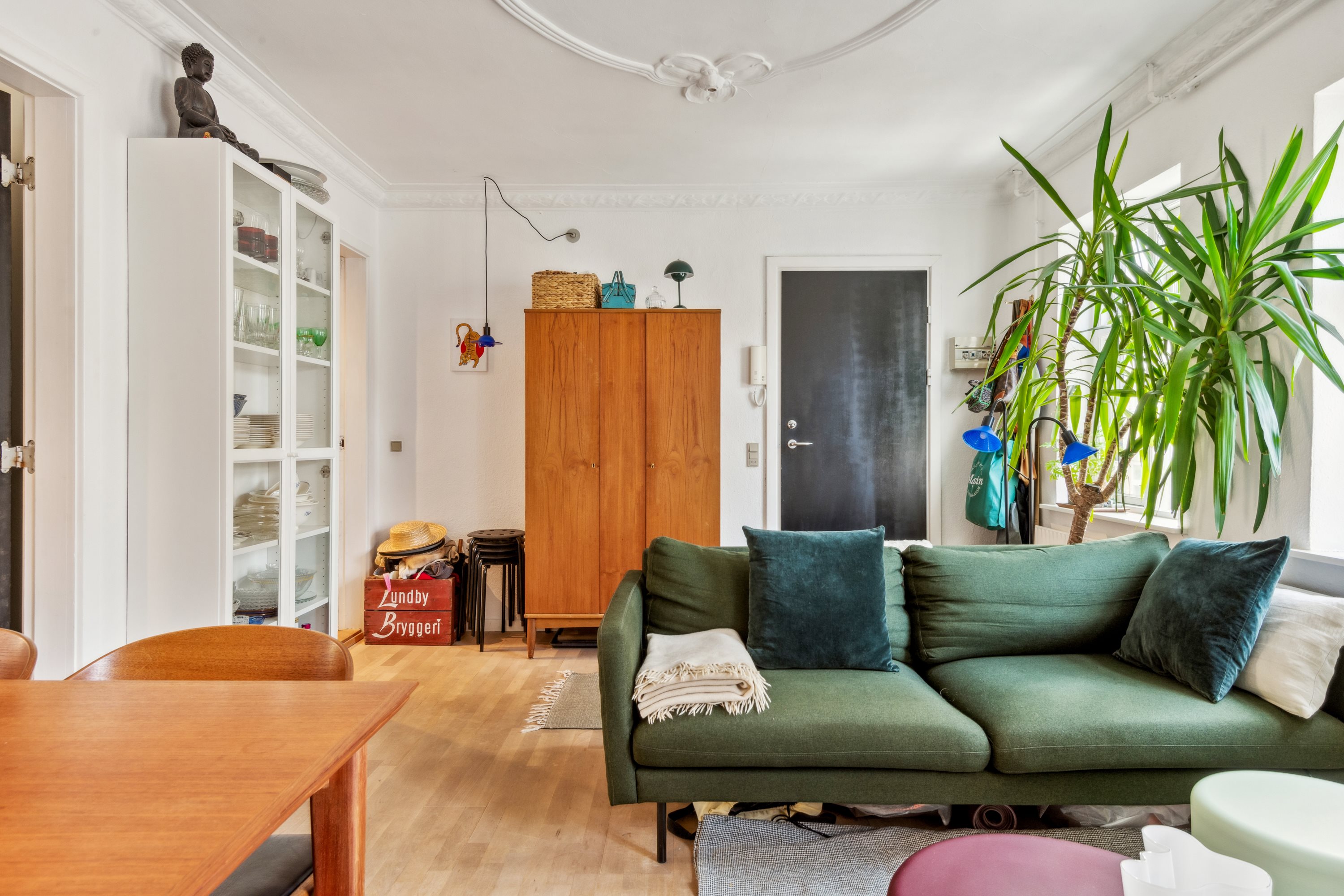 Fremhævet stue billede i fuldskærmstilstand. Billede af Kayerødsgade 9, 1. th., 9000 Aalborg